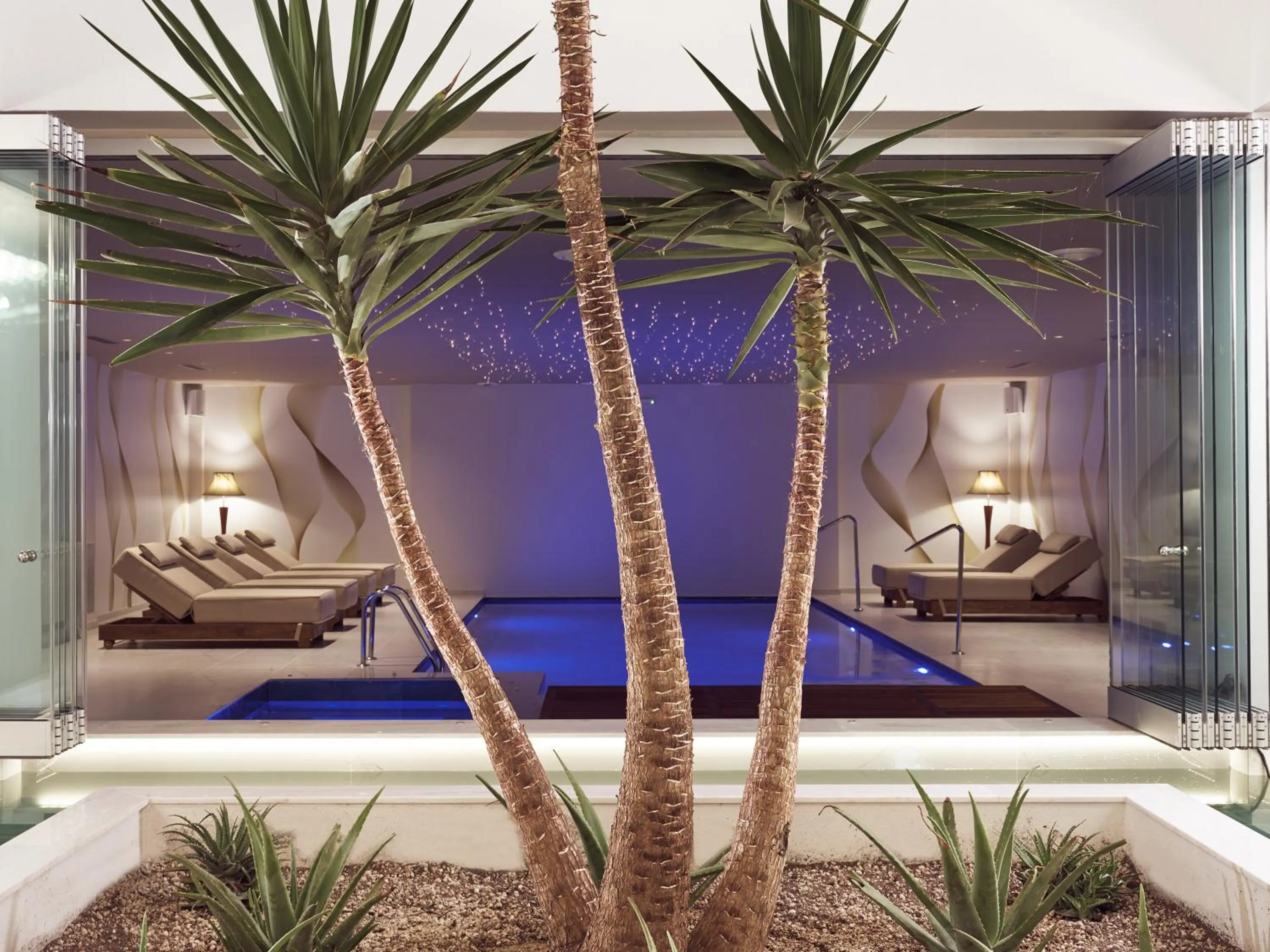 Spa and wellness centre/facilities, Bed in Golden Sun Resort - Adults Only