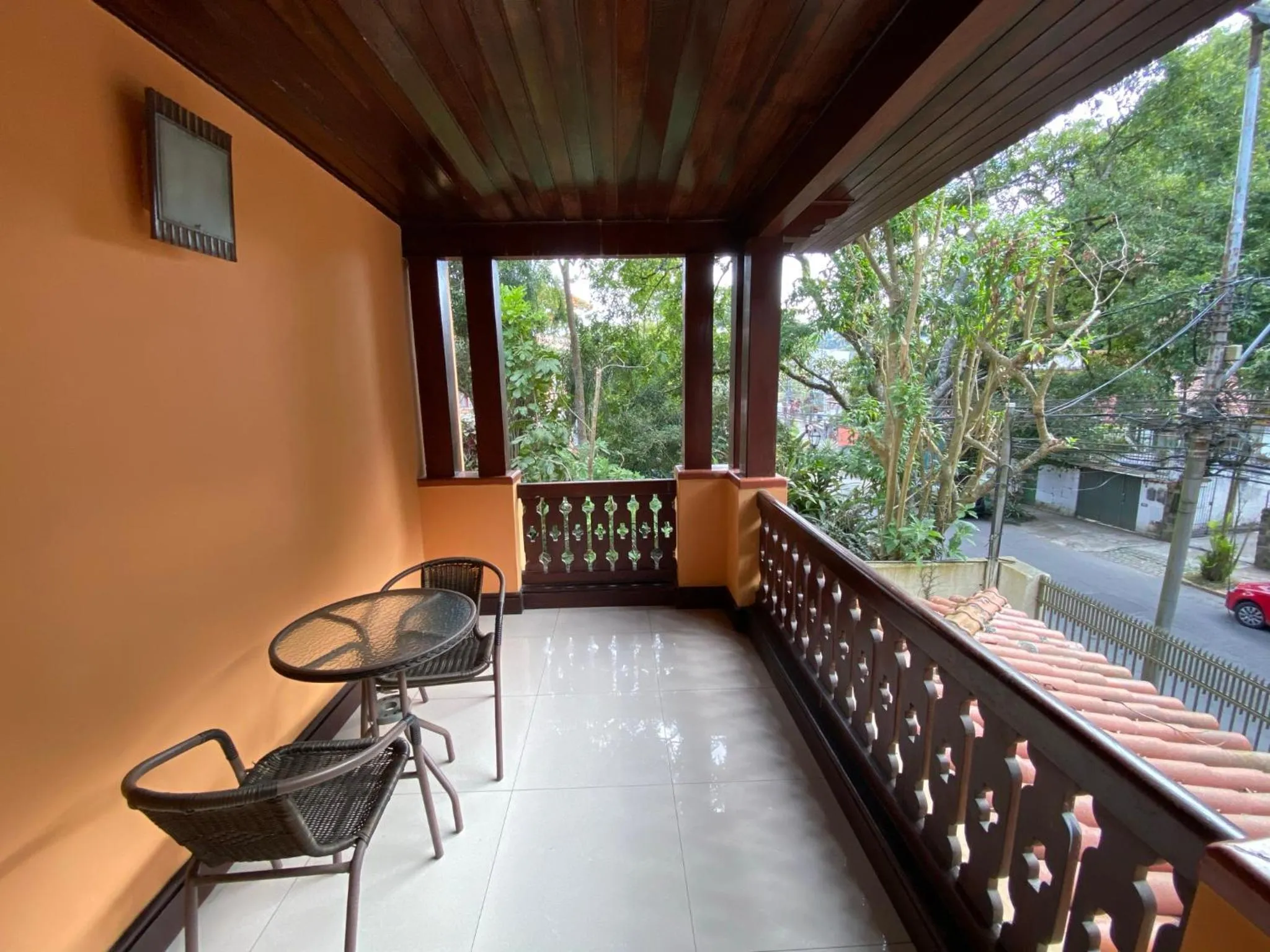 Quiet street view in Princesa Isabel Pousada e Hotel – Dom Pedro