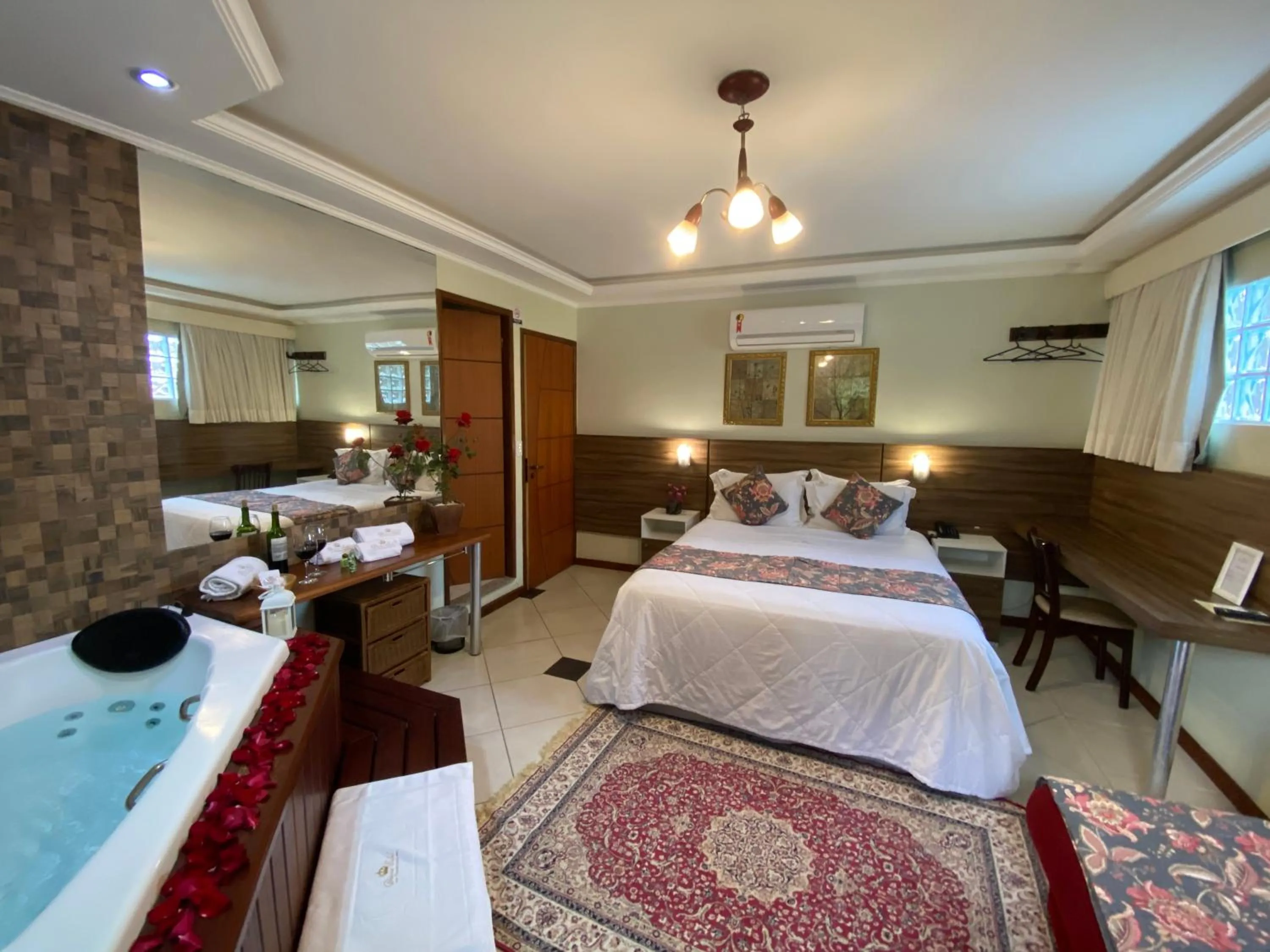 Bed in Princesa Isabel Pousada e Hotel – Dom Pedro