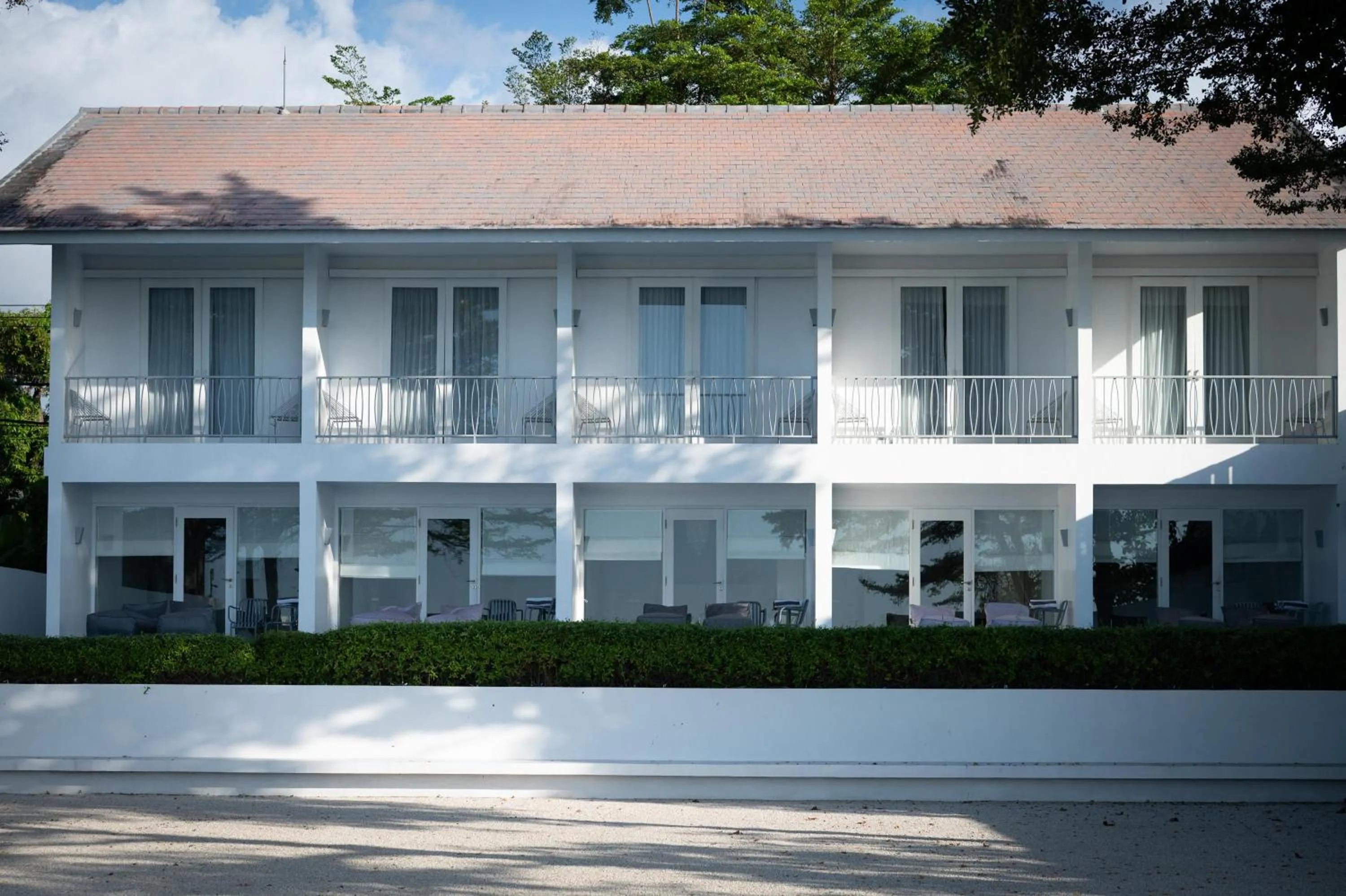 Property building in Lusa Beach Studios Under New Management And Newly Renovated