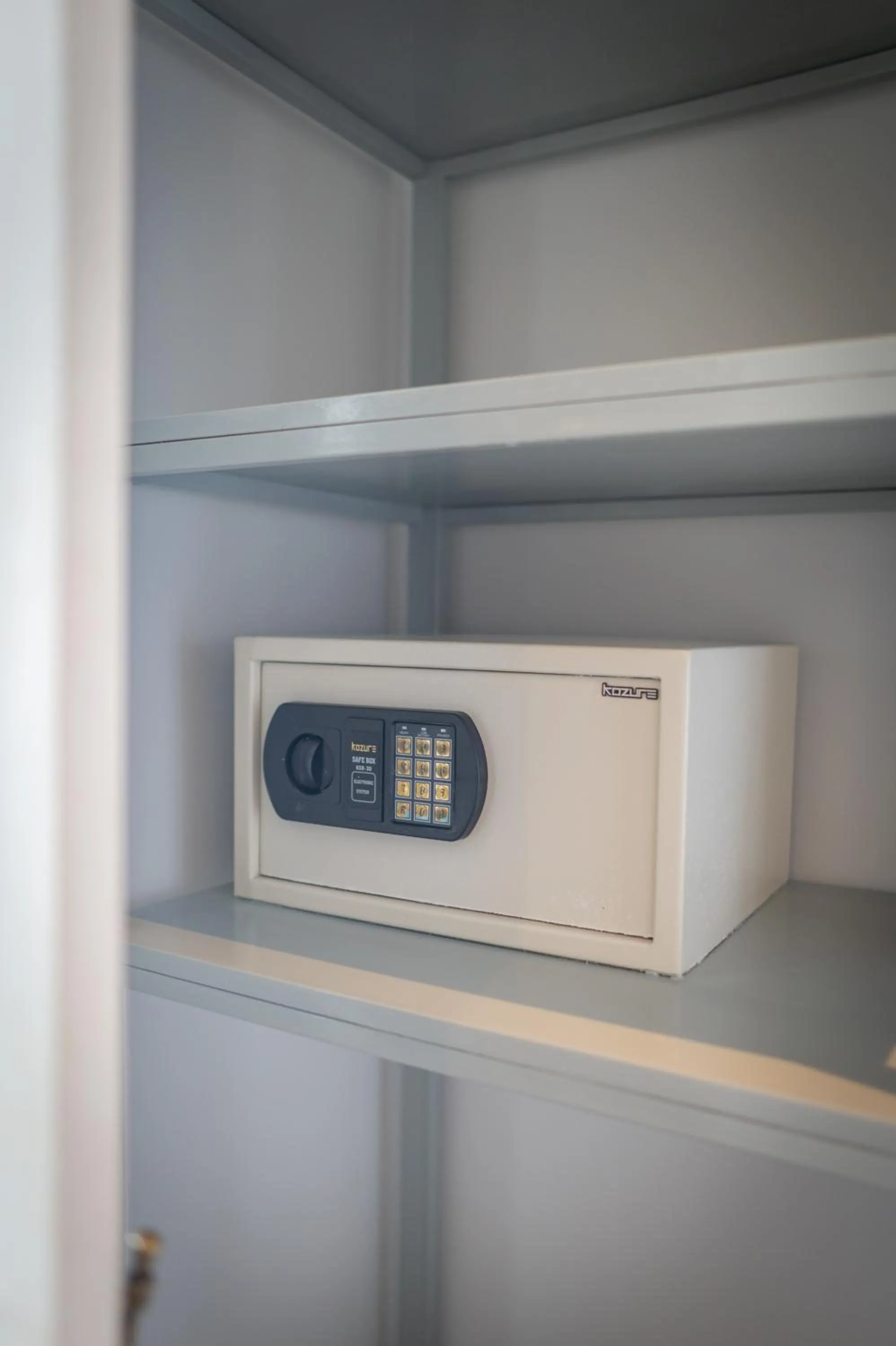 safe in Lusa Beach Studios Under New Management And Newly Renovated