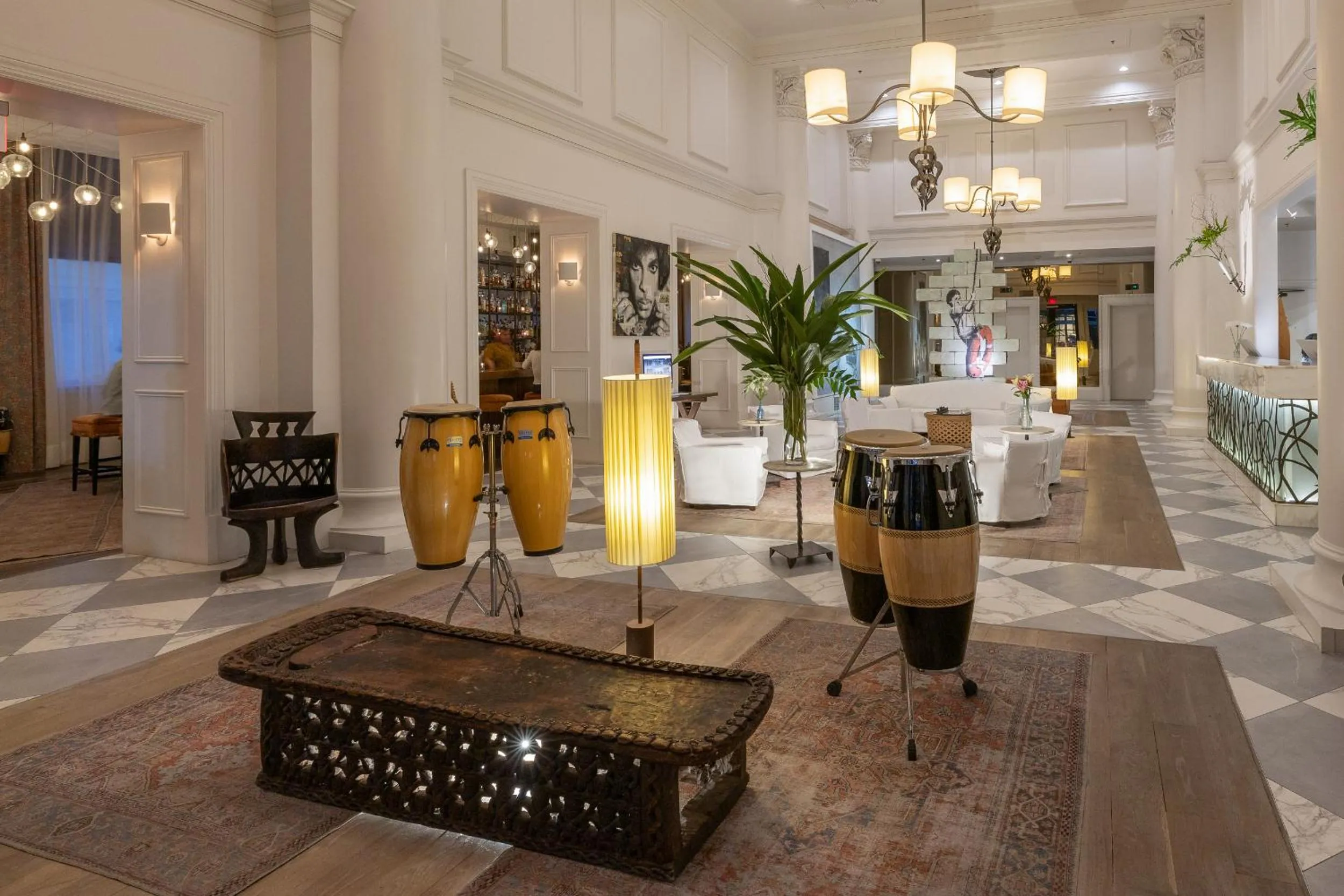 Lobby or reception in International House Hotel