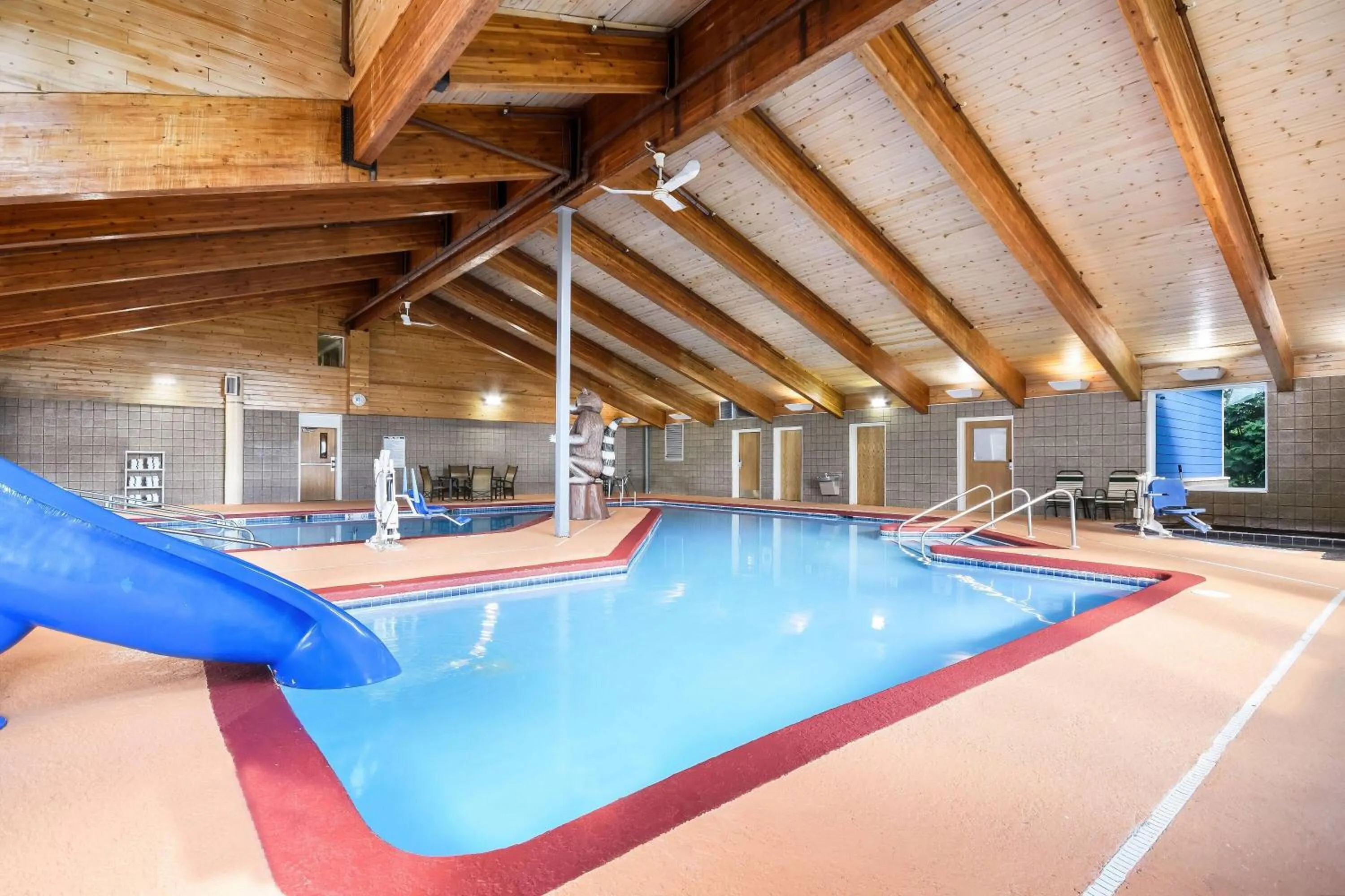 Swimming pool in AmericInn by Wyndham Wausau