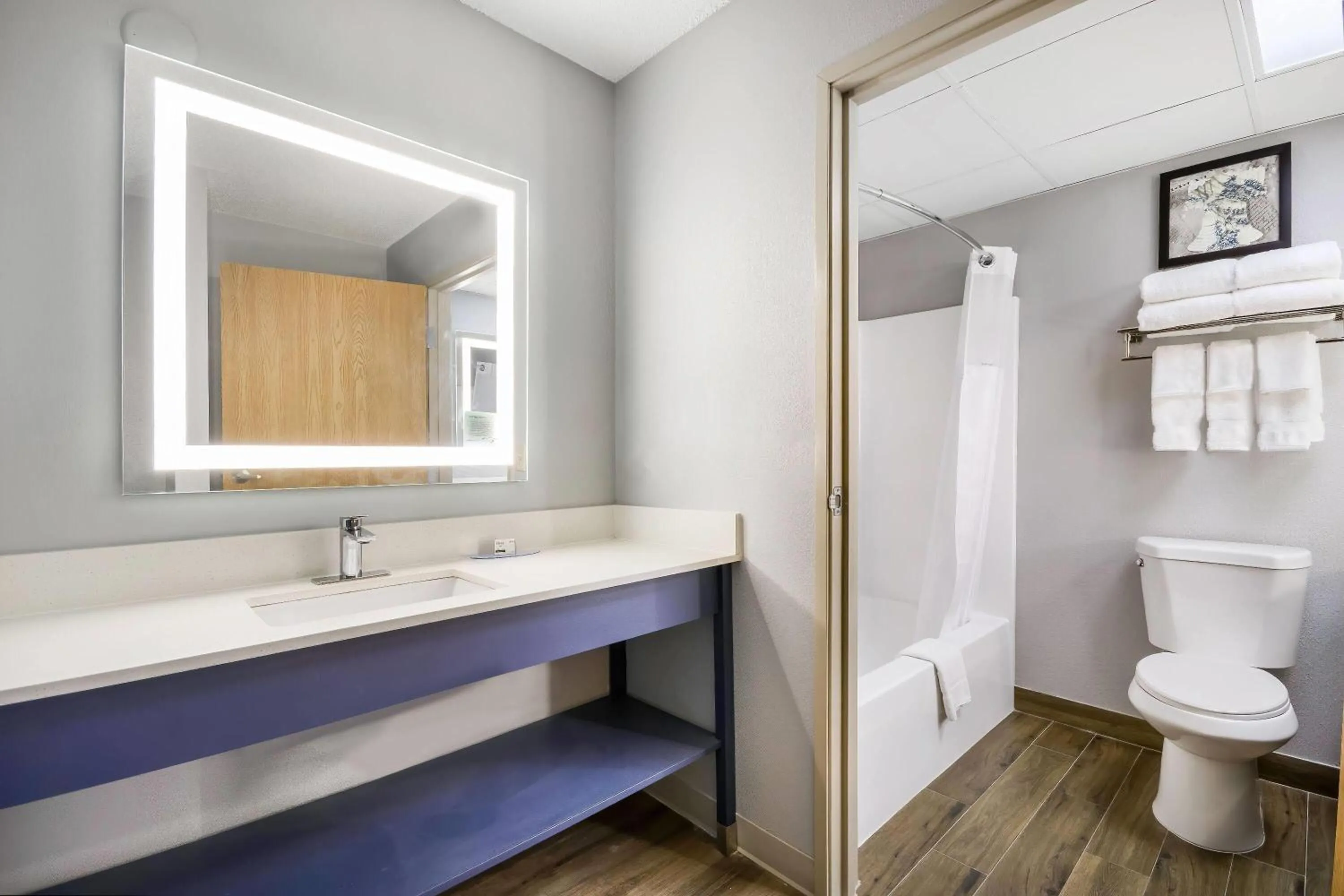 Bathroom in AmericInn by Wyndham Wausau