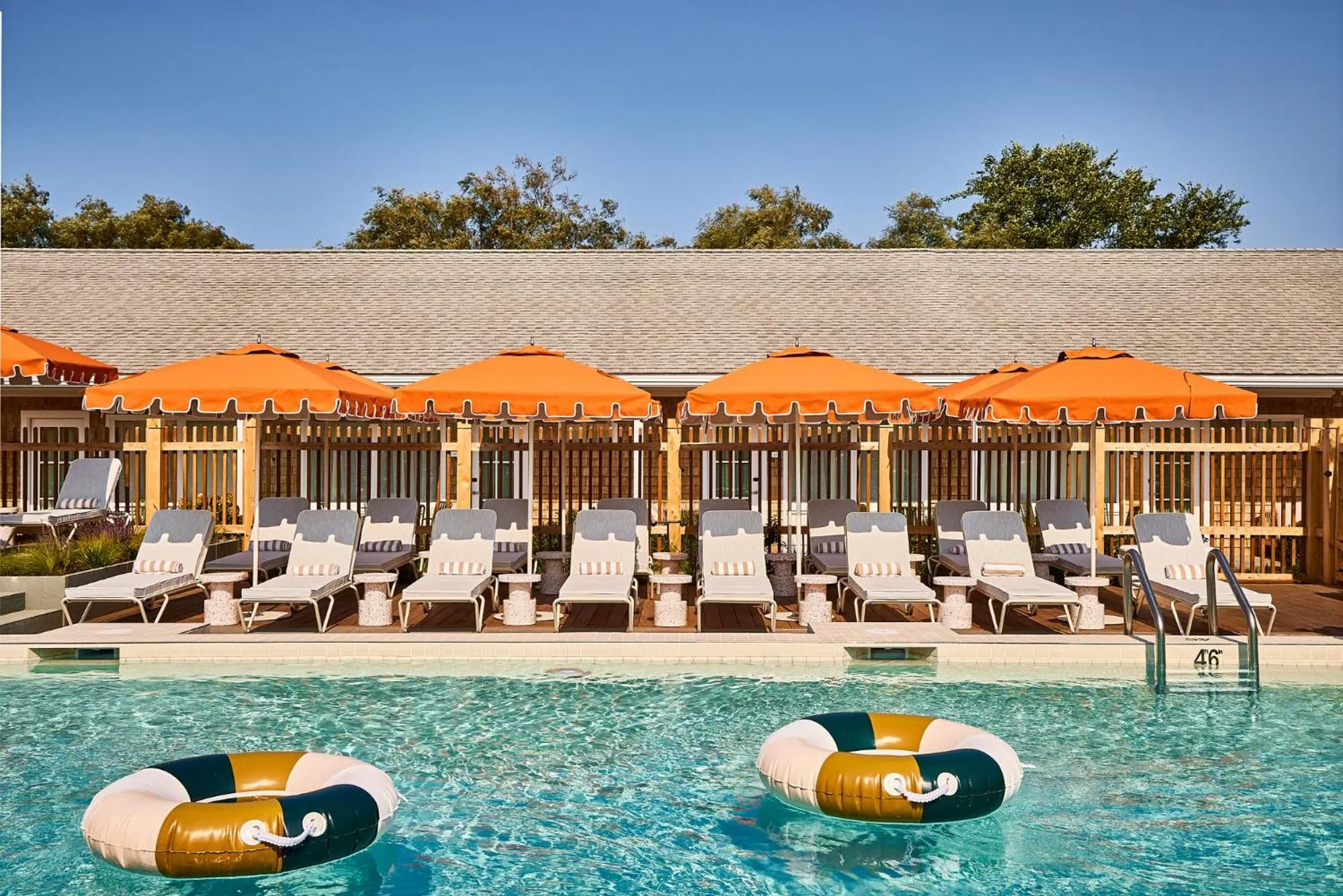 Swimming pool in Beachside on Nantucket
