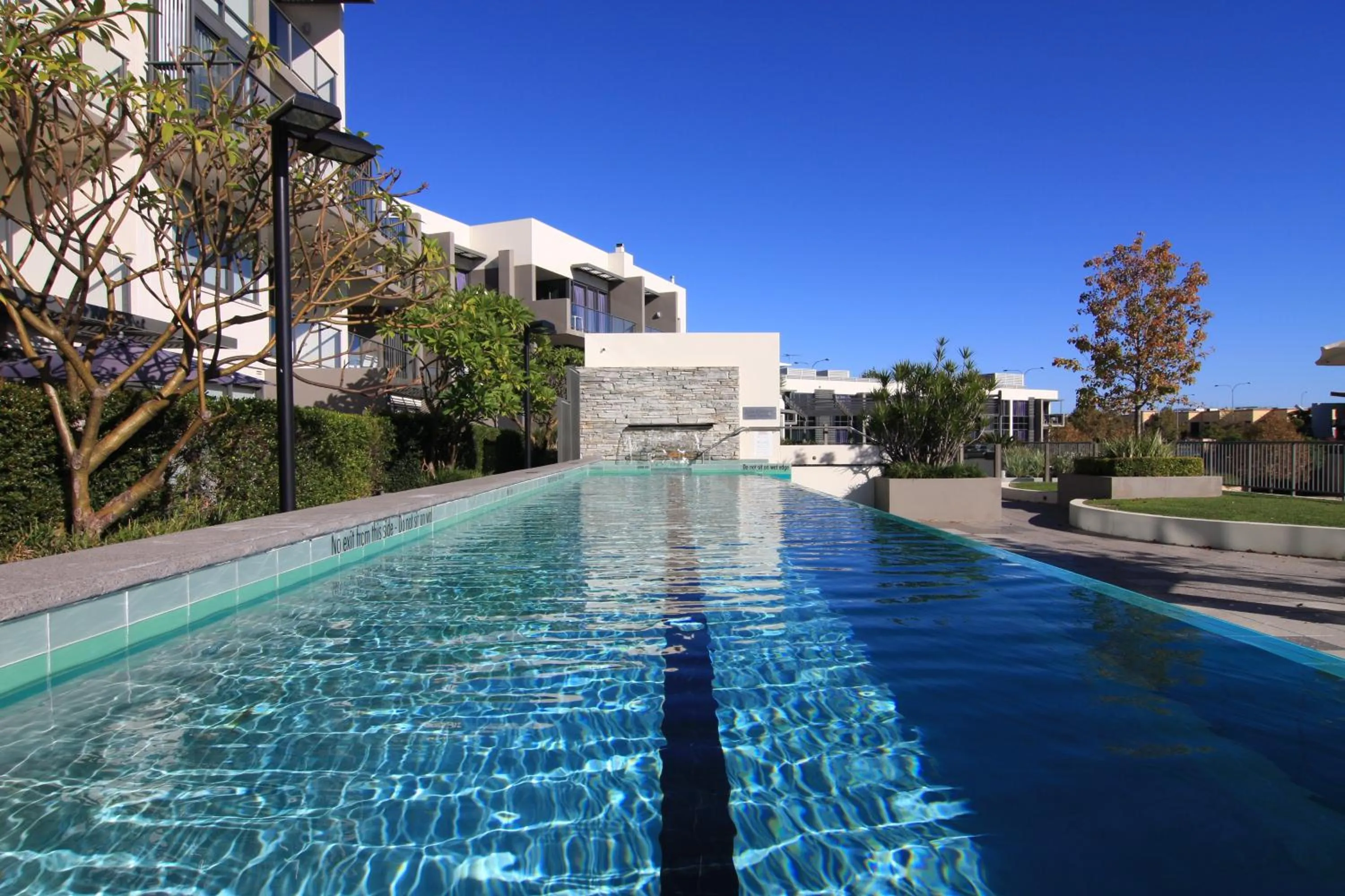 Pool view in East Perth Suites Hotel