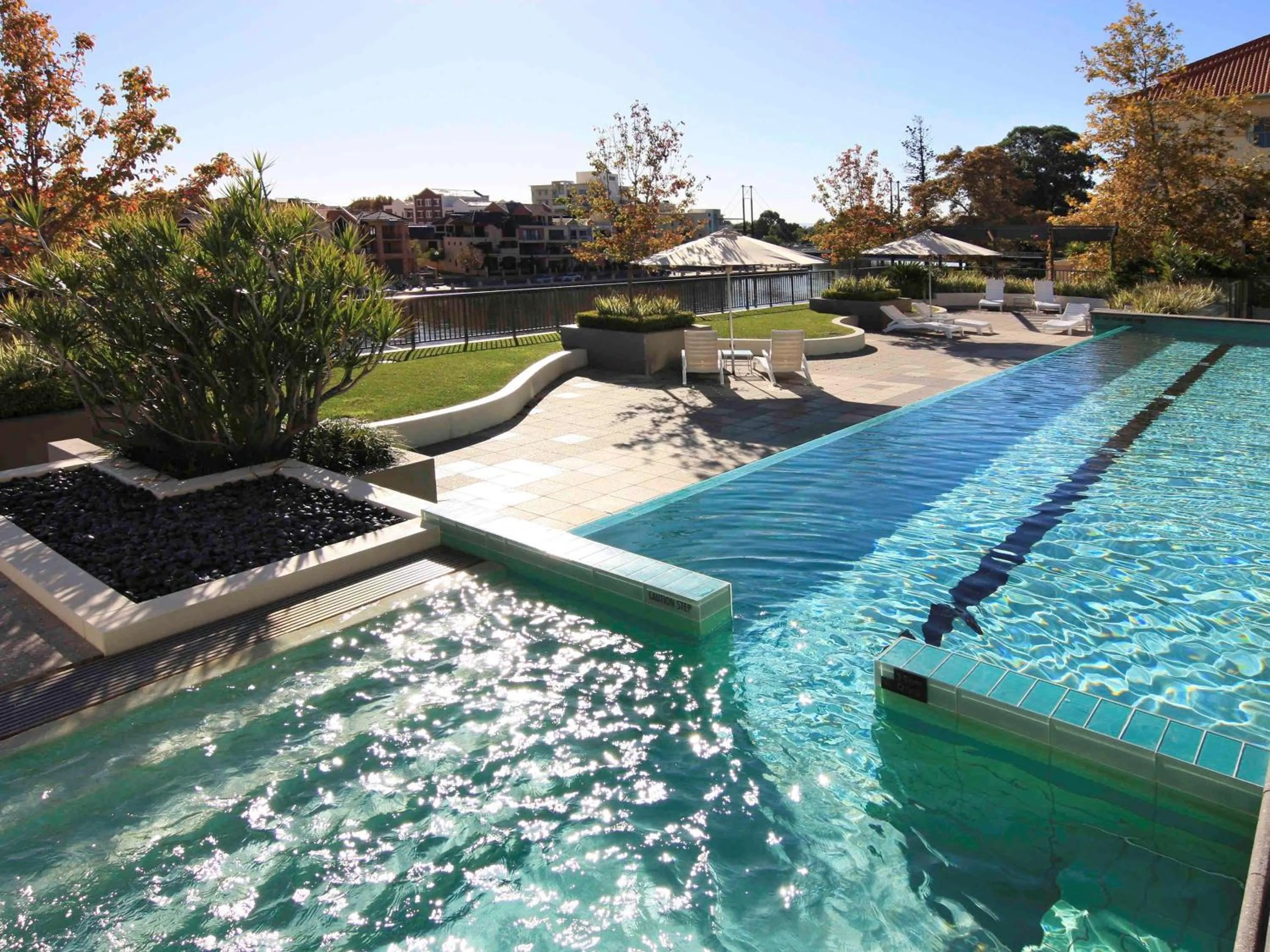 Property building in East Perth Suites Hotel