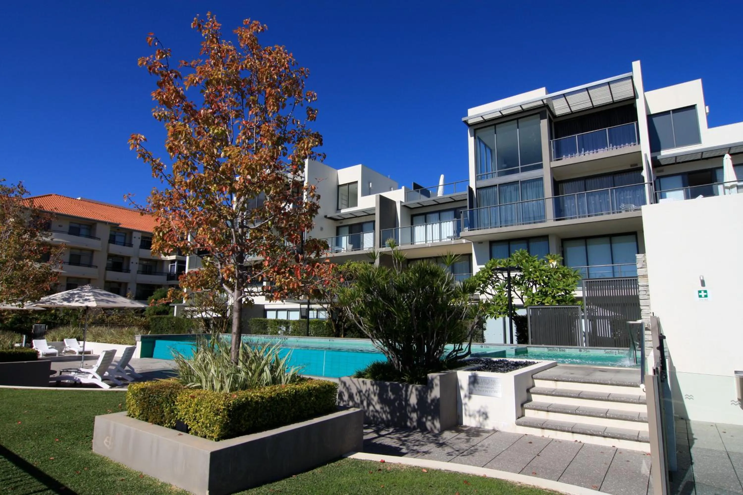 Facade/entrance in East Perth Suites Hotel