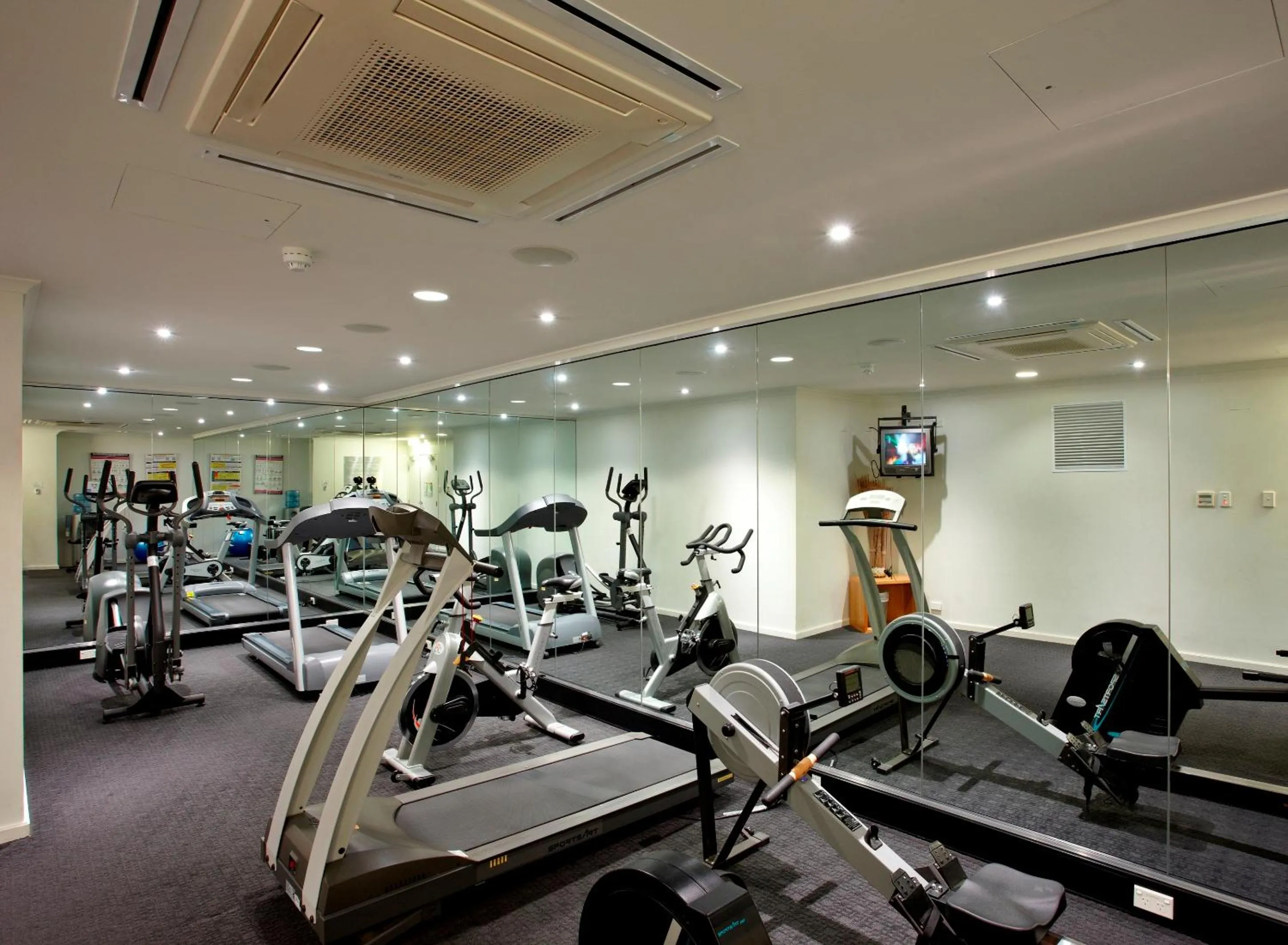 Fitness centre/facilities in East Perth Suites Hotel