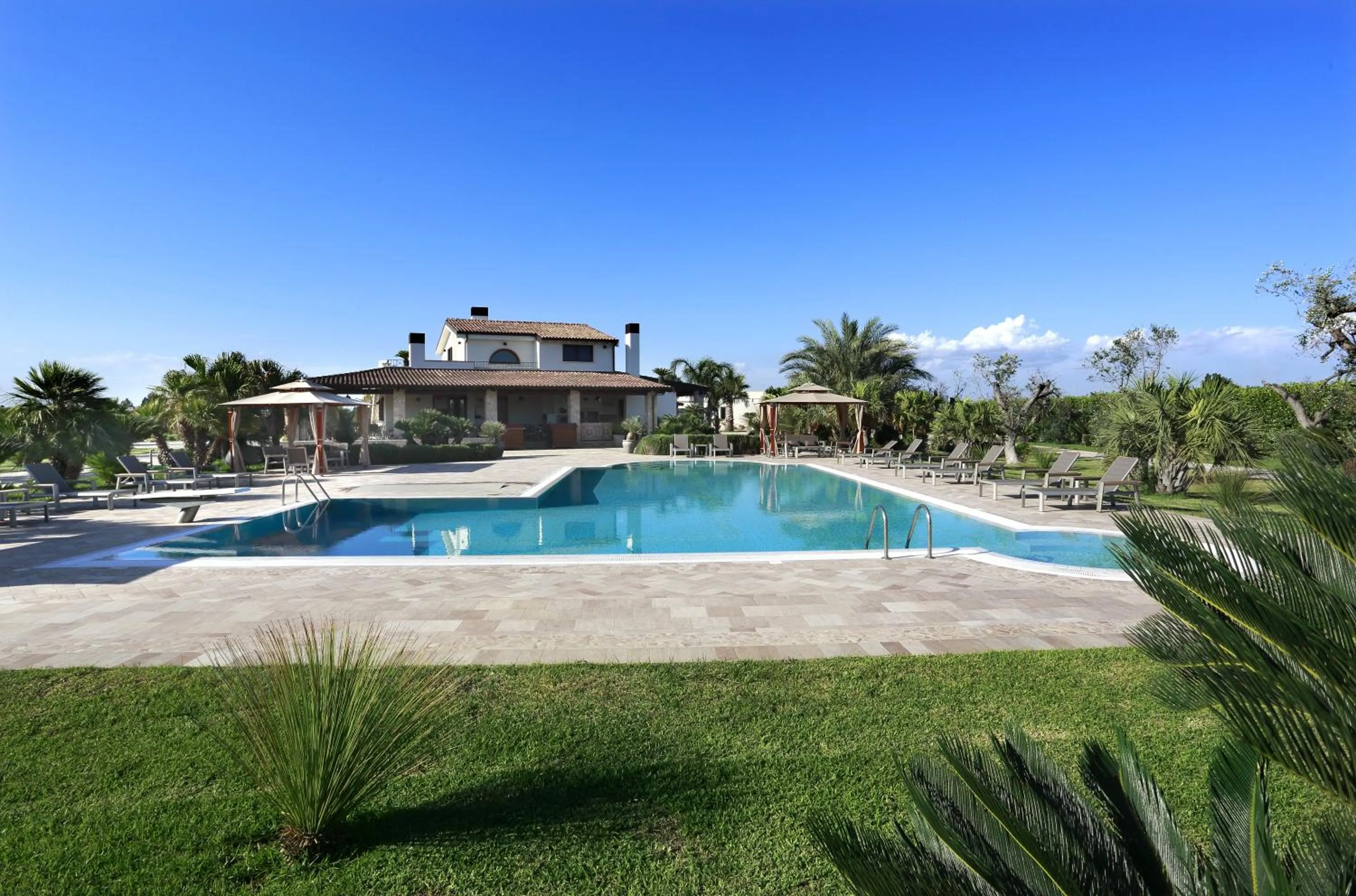 Swimming pool in Ferrocino Resort