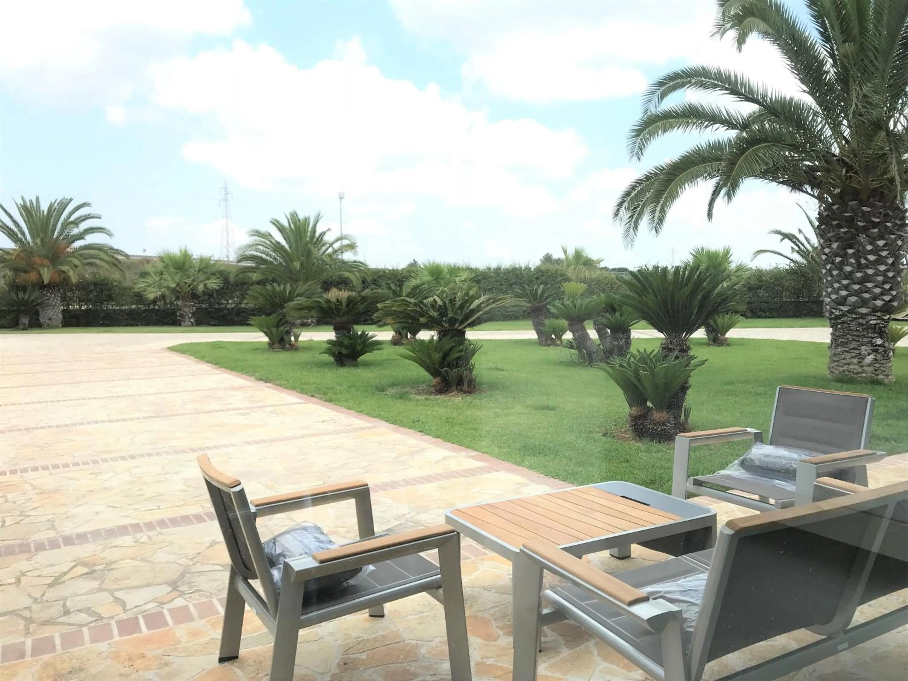 Garden view in Ferrocino Resort