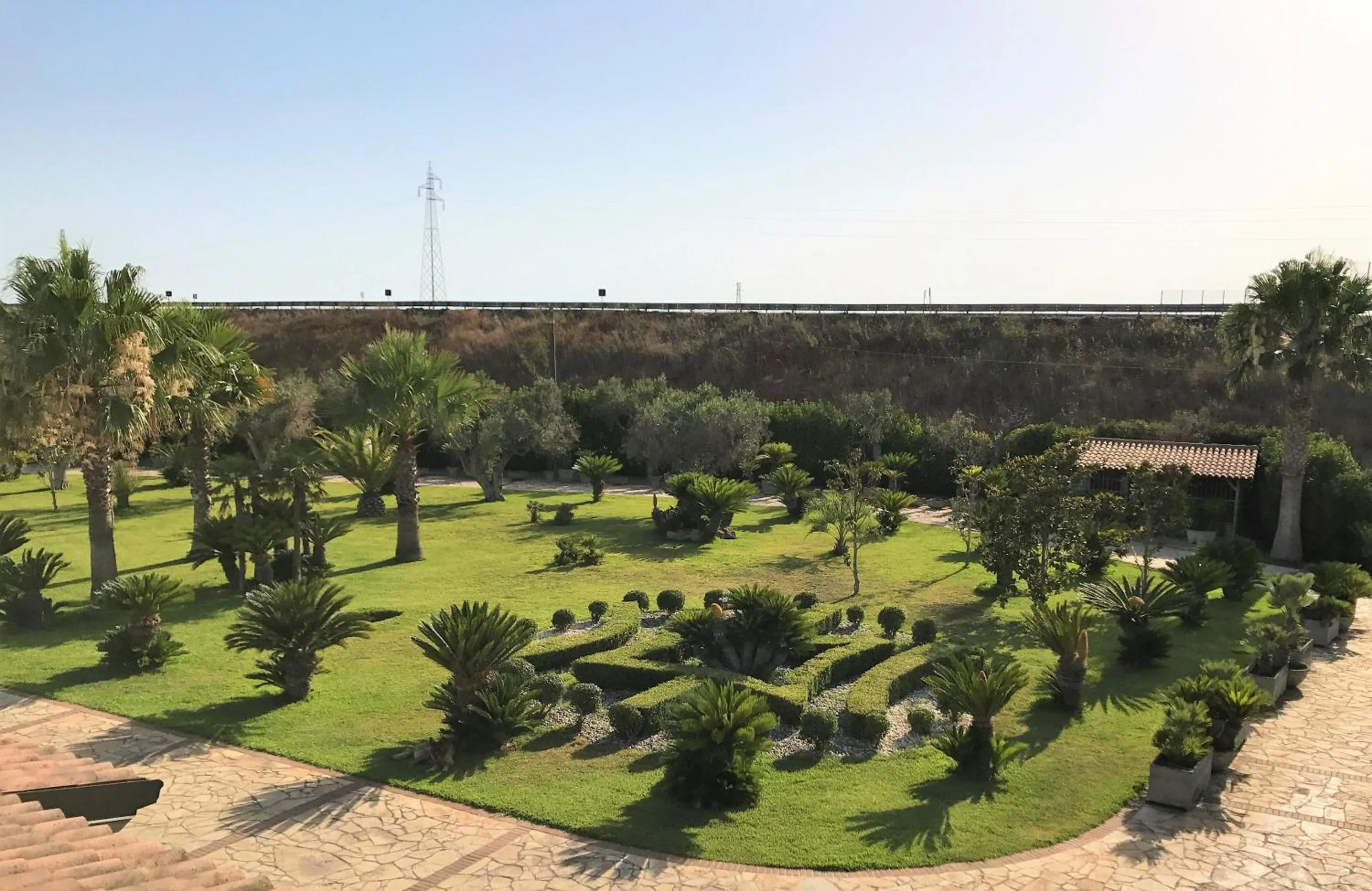 Garden view in Ferrocino Resort