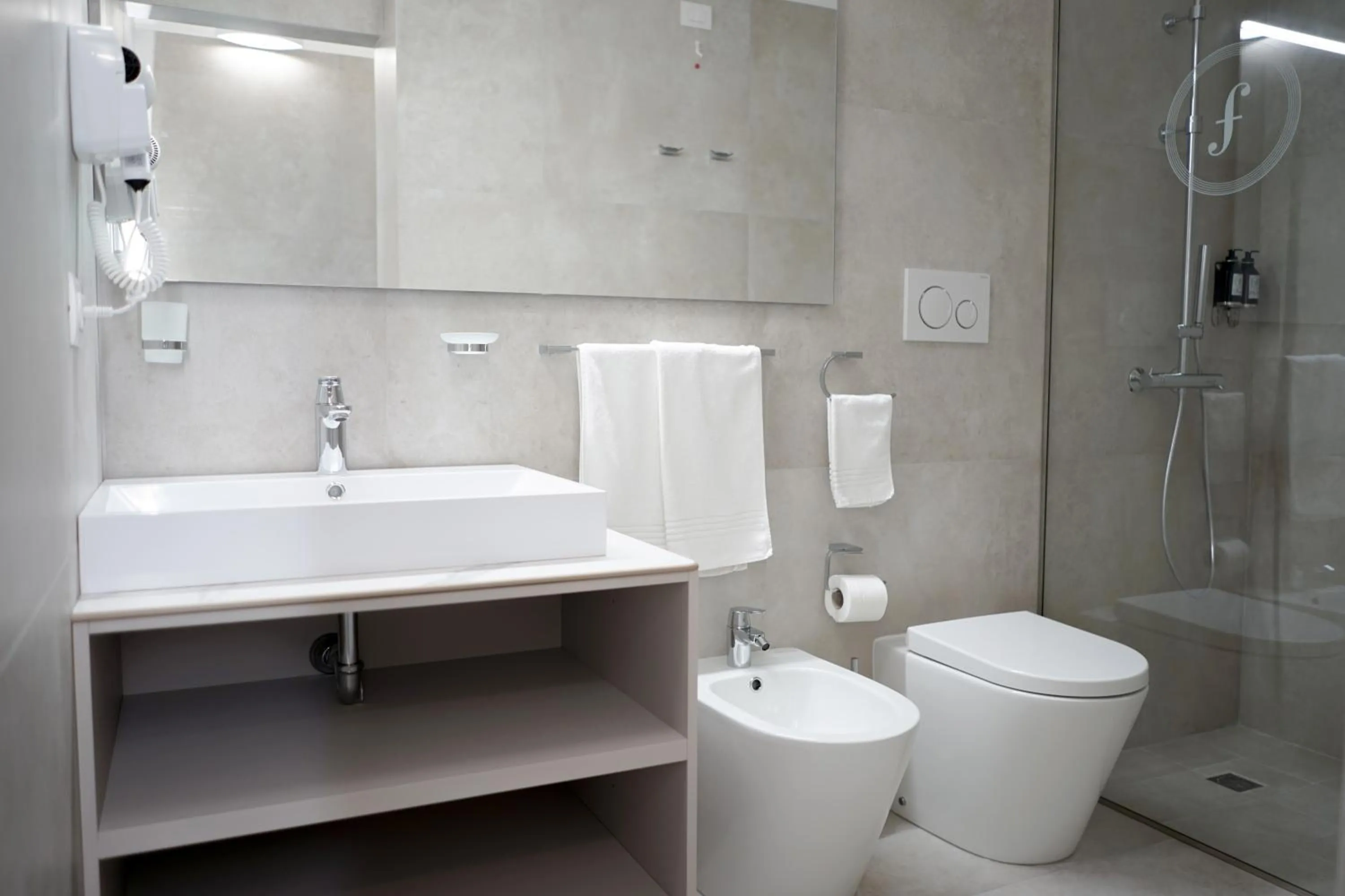 Bathroom in Ferrocino Resort