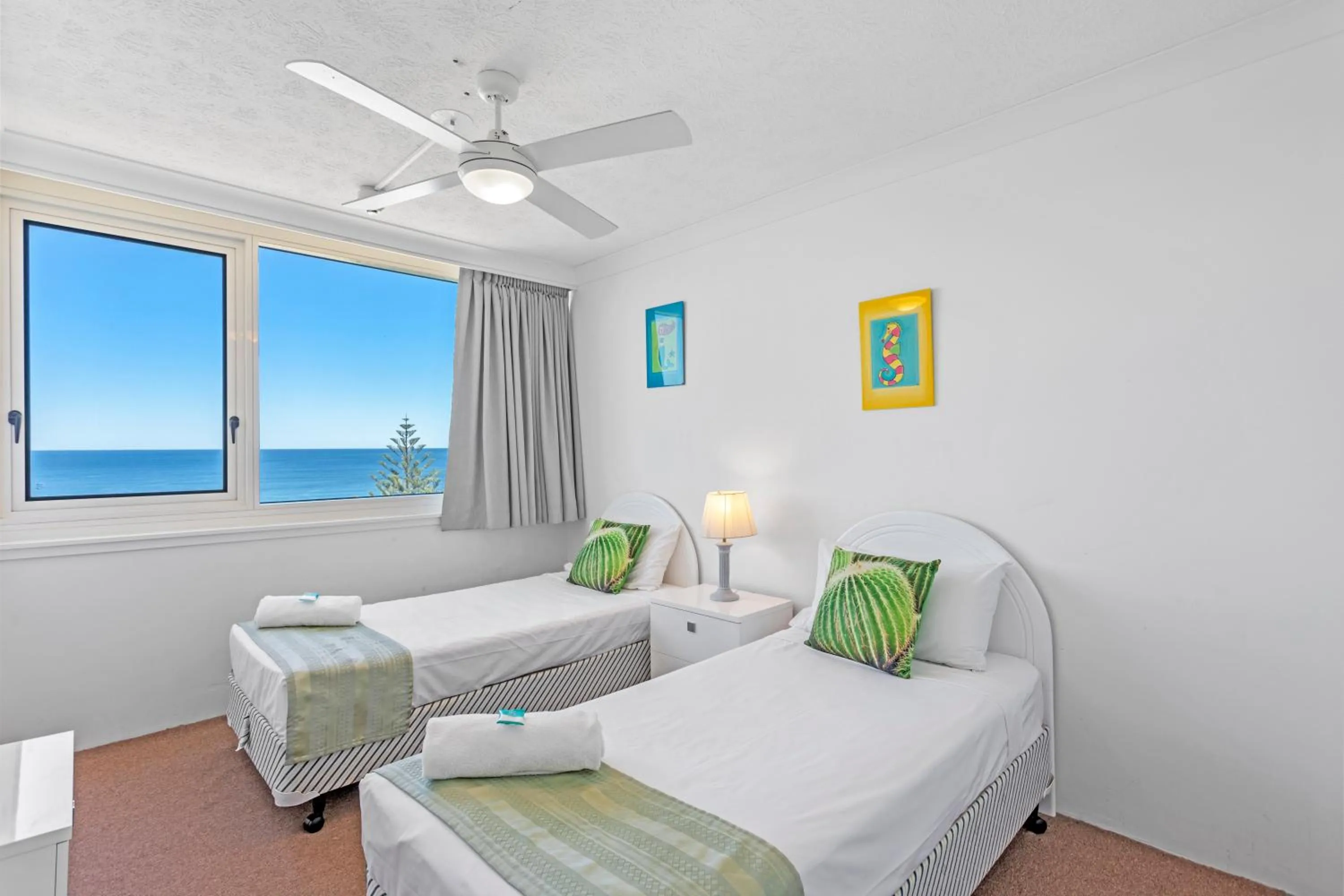 Bedroom, Bed in Southern Cross Beachfront Holiday Apartments