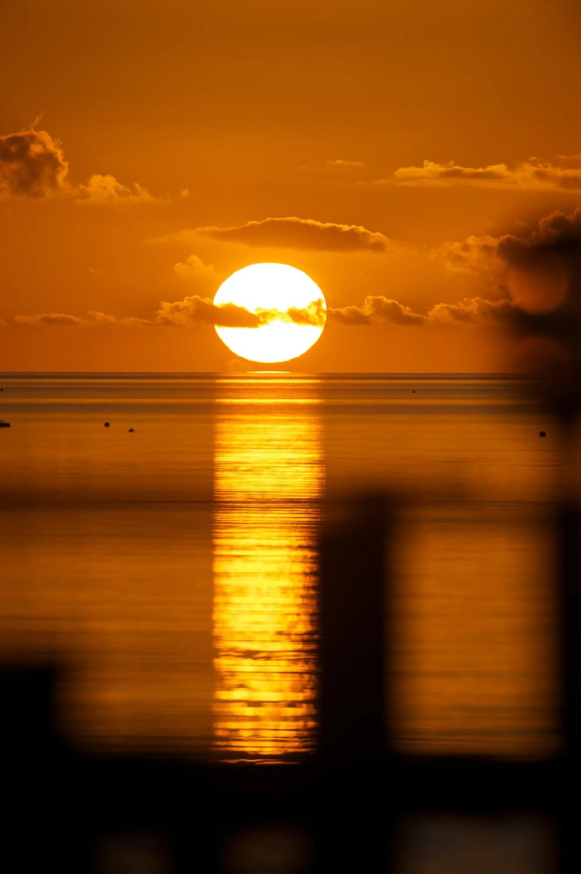 Sunset in Maitai Rangiroa