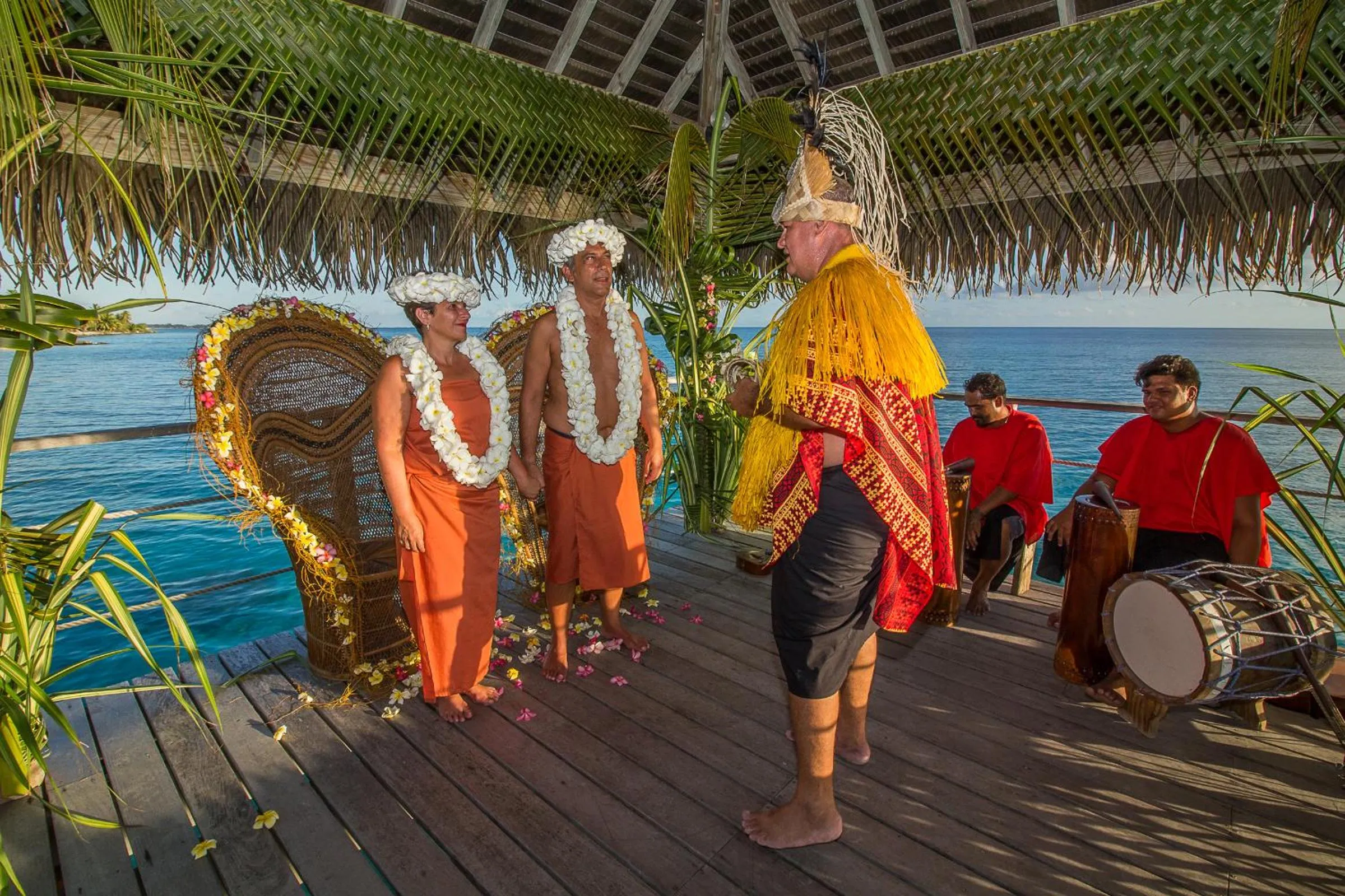 wedding in Maitai Rangiroa