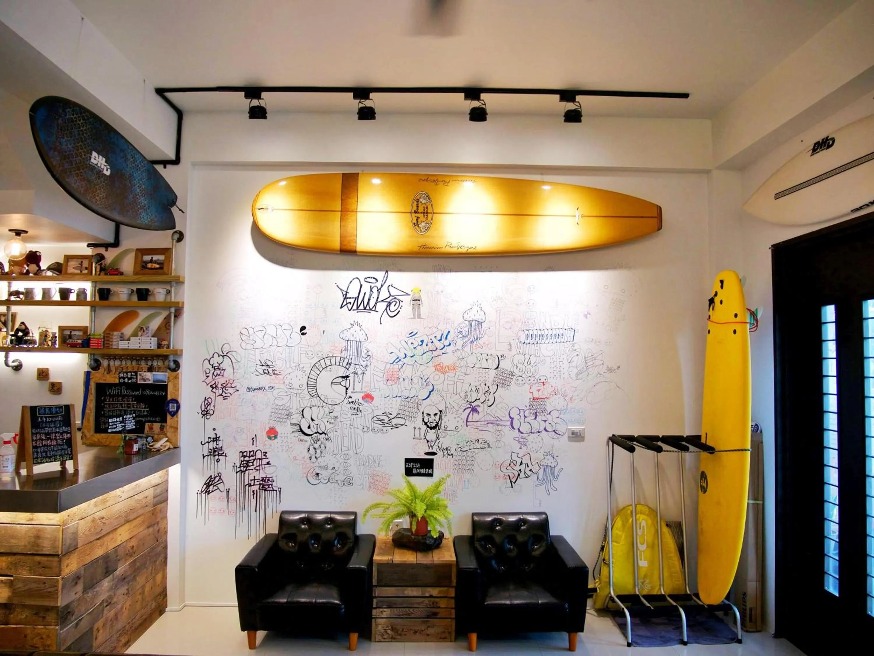 On site in Wave backpackers