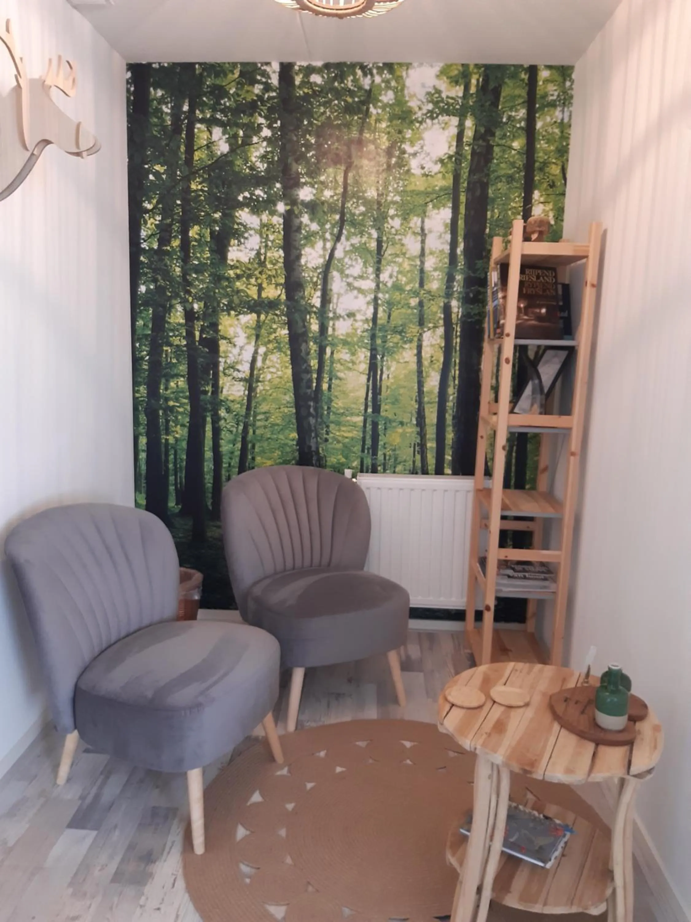 Seating area in B & B Janneke Elsloo Friesland