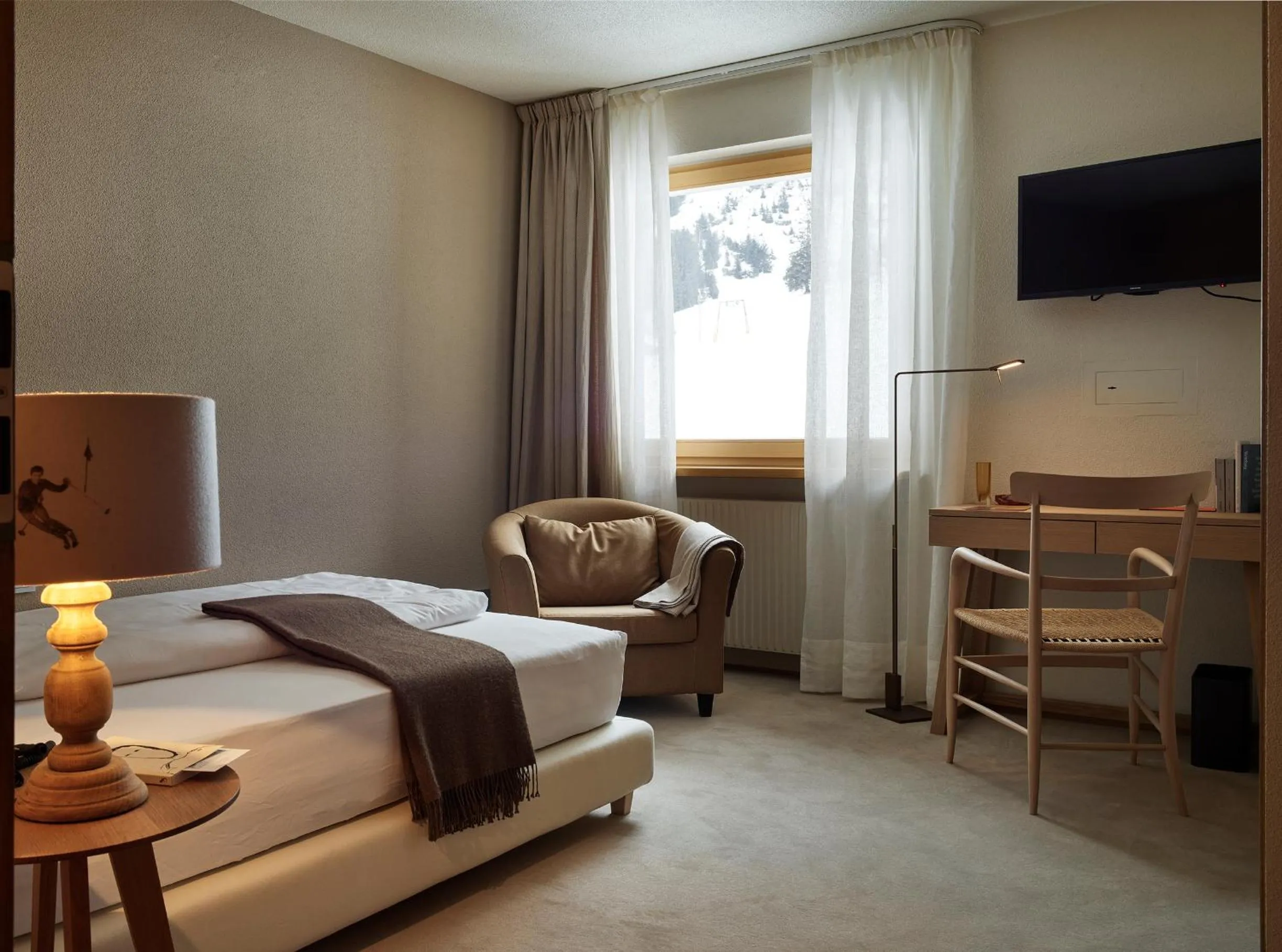 Bed in Hotel Schwarzwand