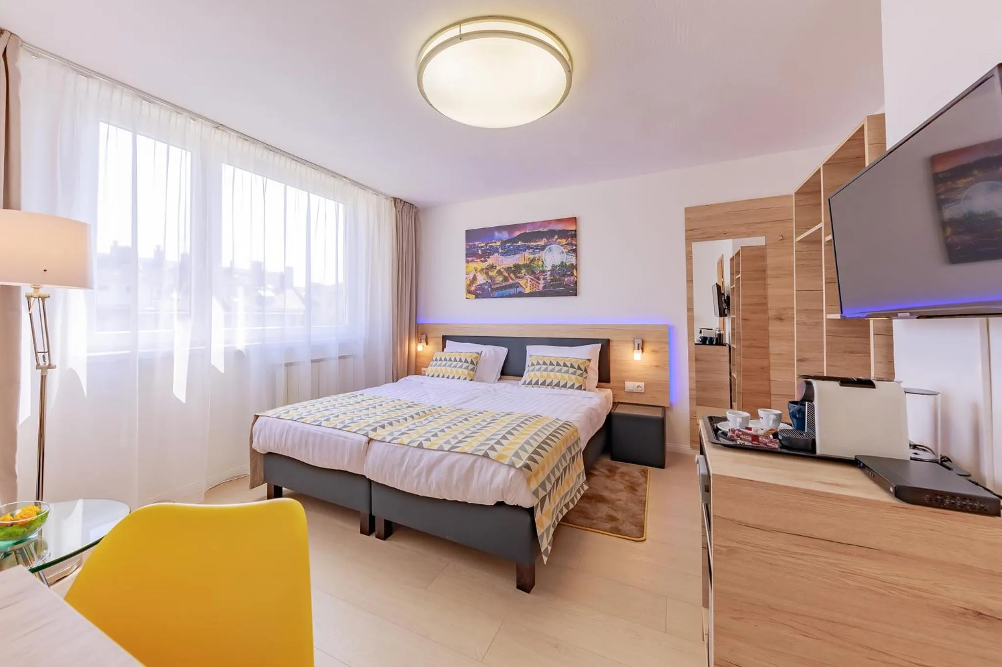 Photo of the whole room, Bed in Christina Residence