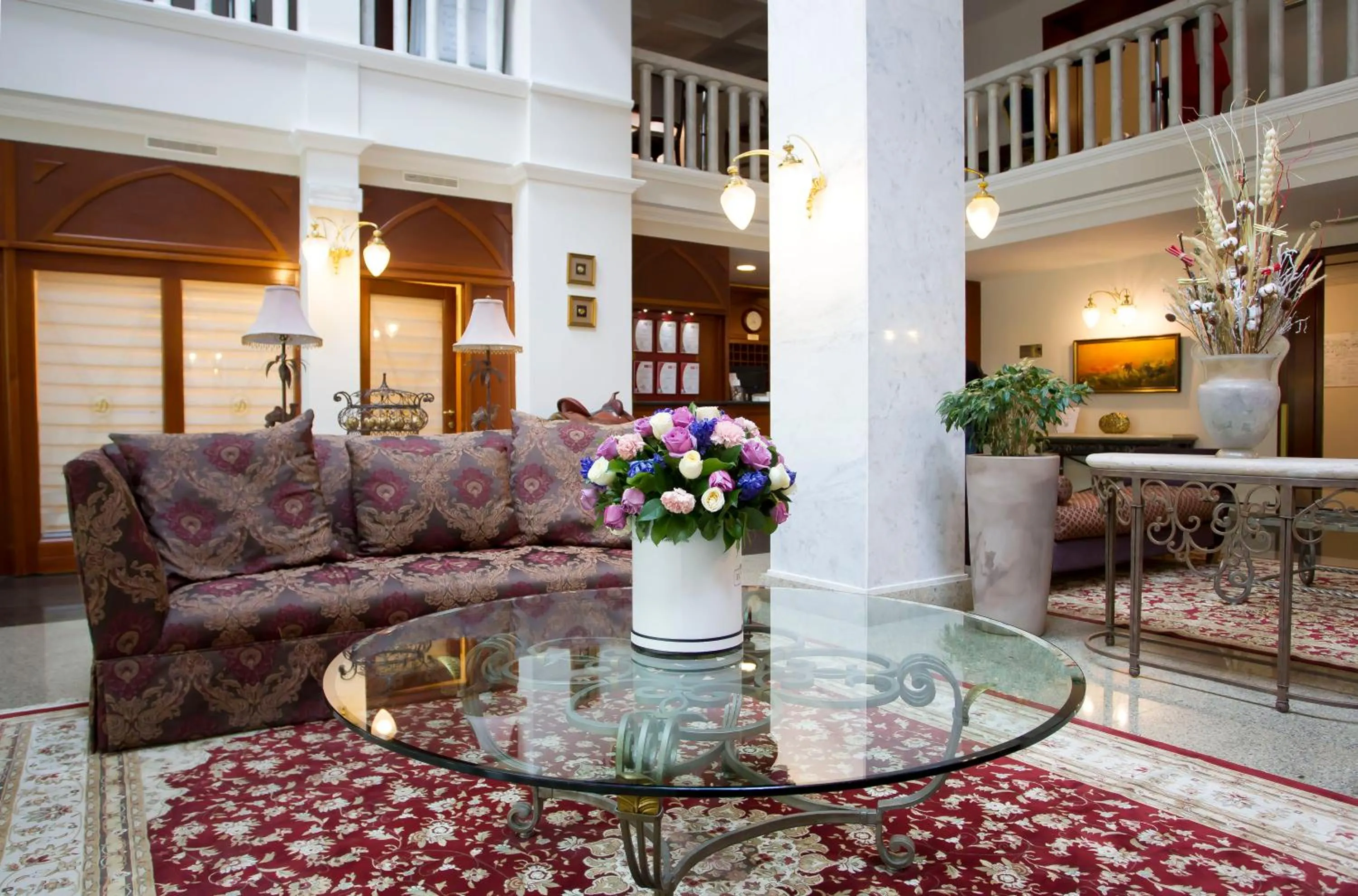 Lobby or reception in Atyrau Dastan Hotel