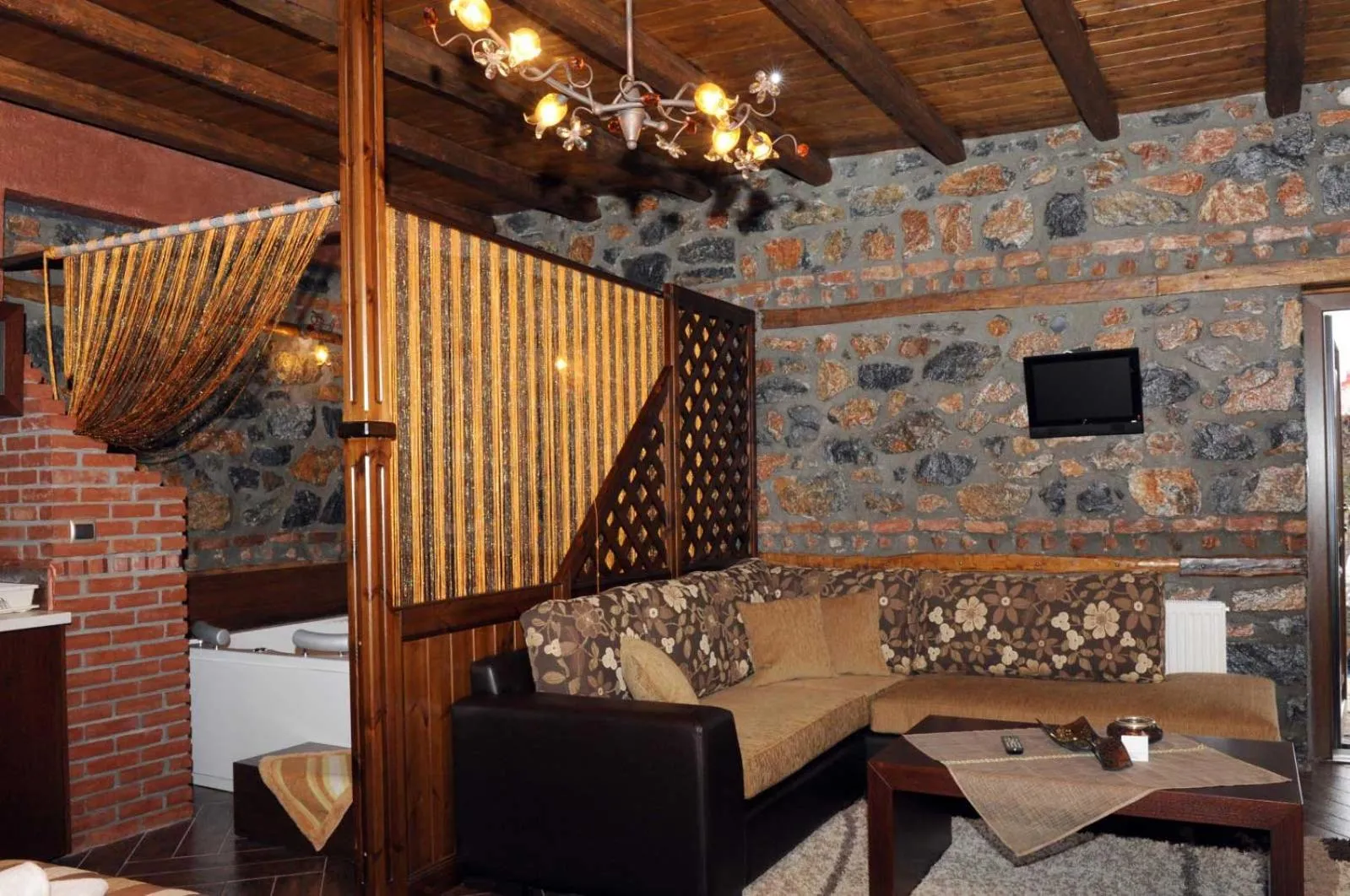 Living room in Petrogonima
