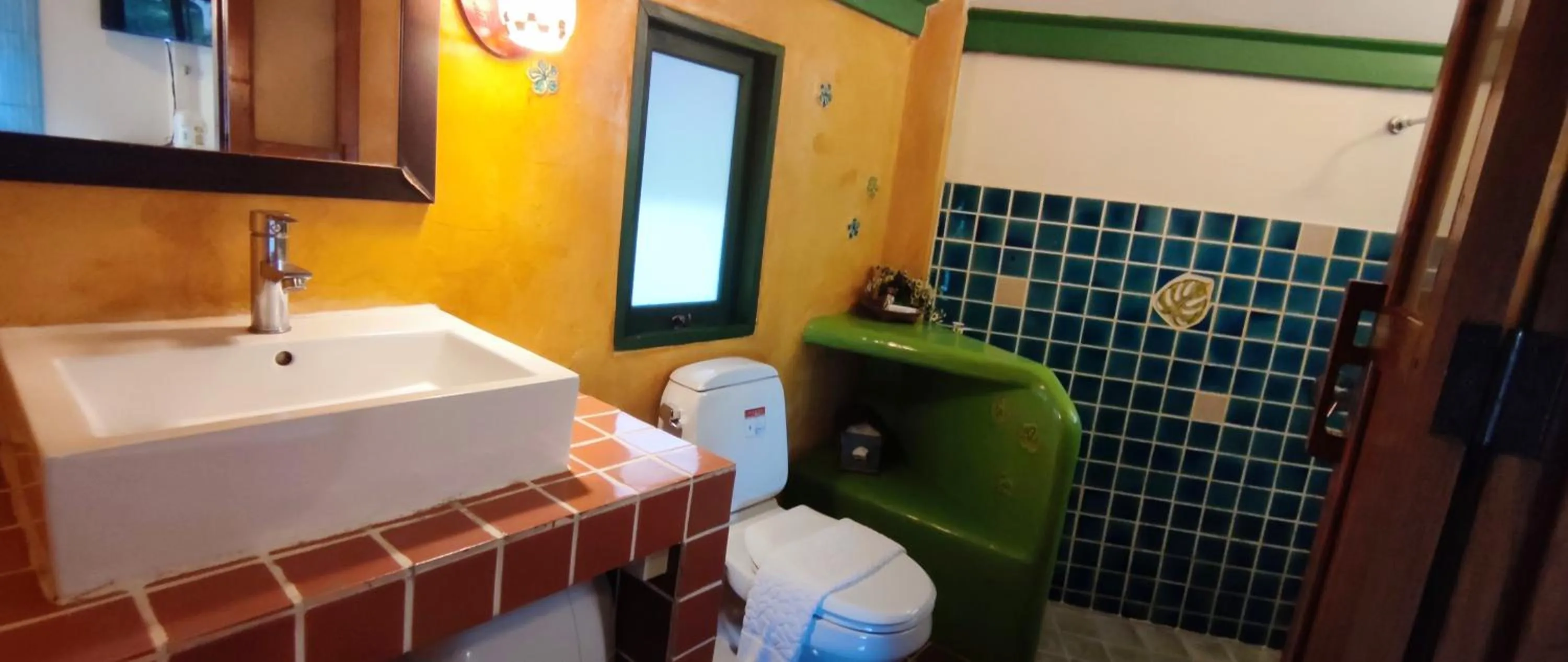 Toilet in KuadKhonThoe Pai Cottage