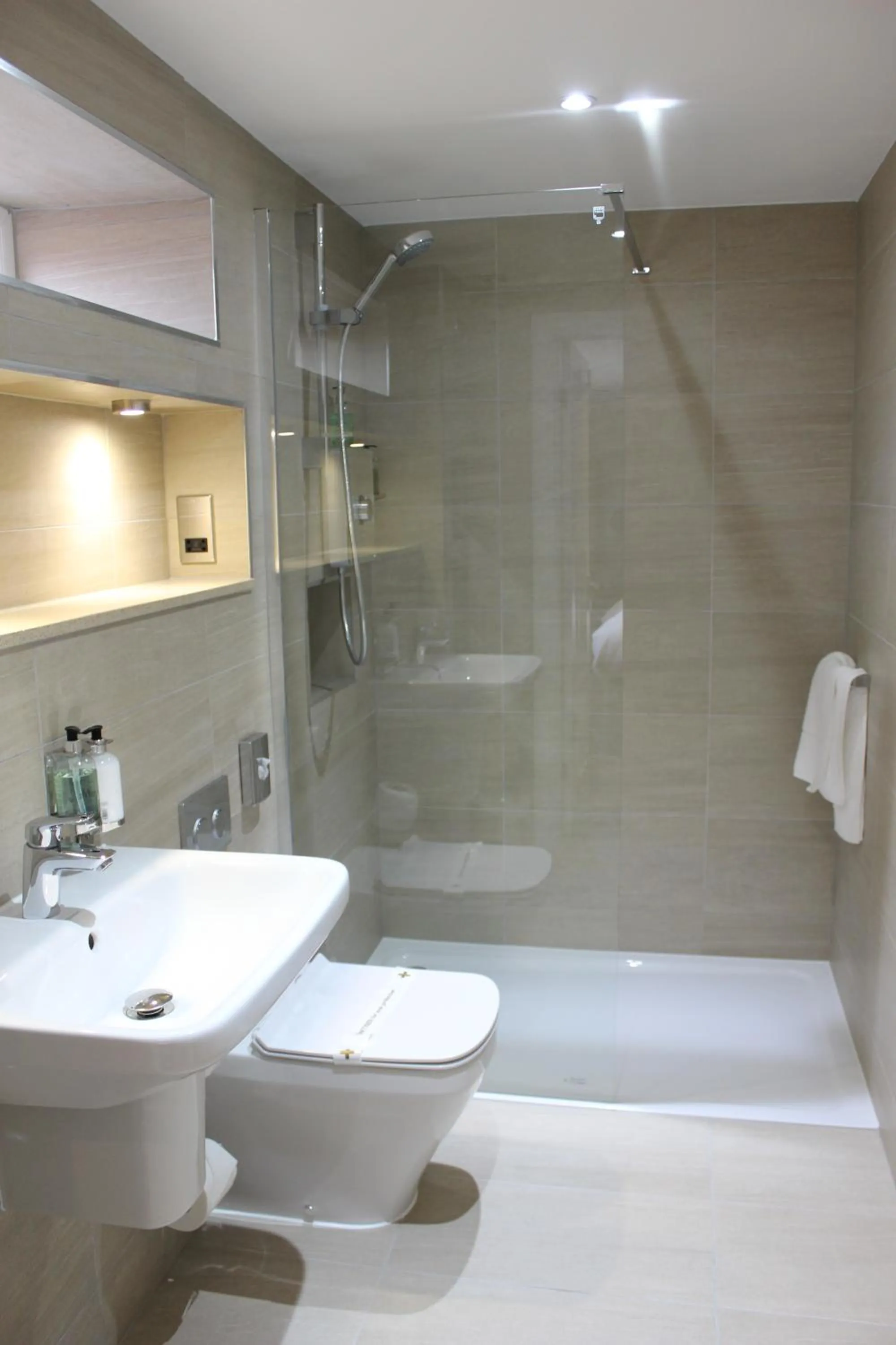 Bathroom in The Lord Street Hotel; BW Signature Collection