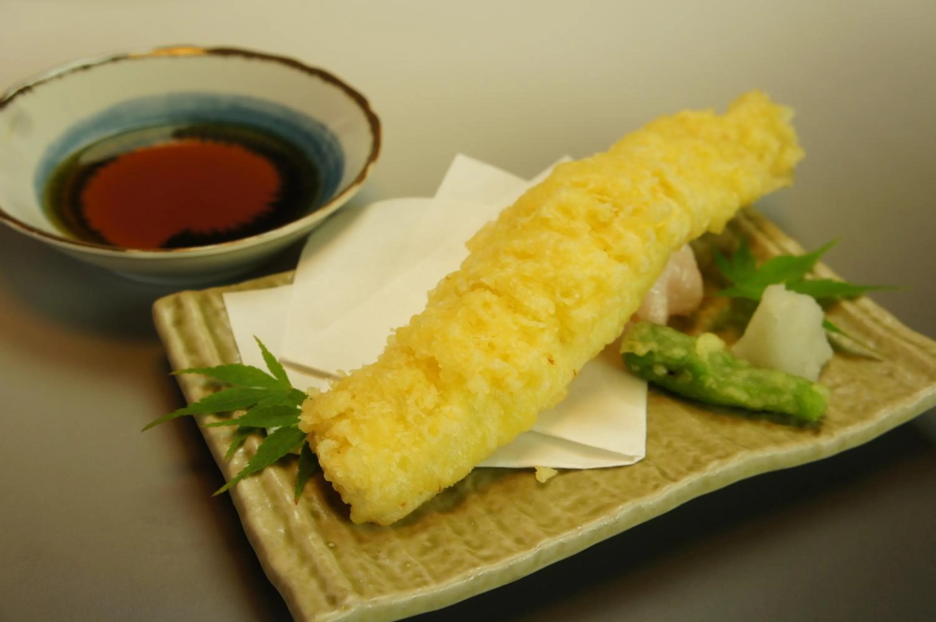 Food close-up in Kikunoya