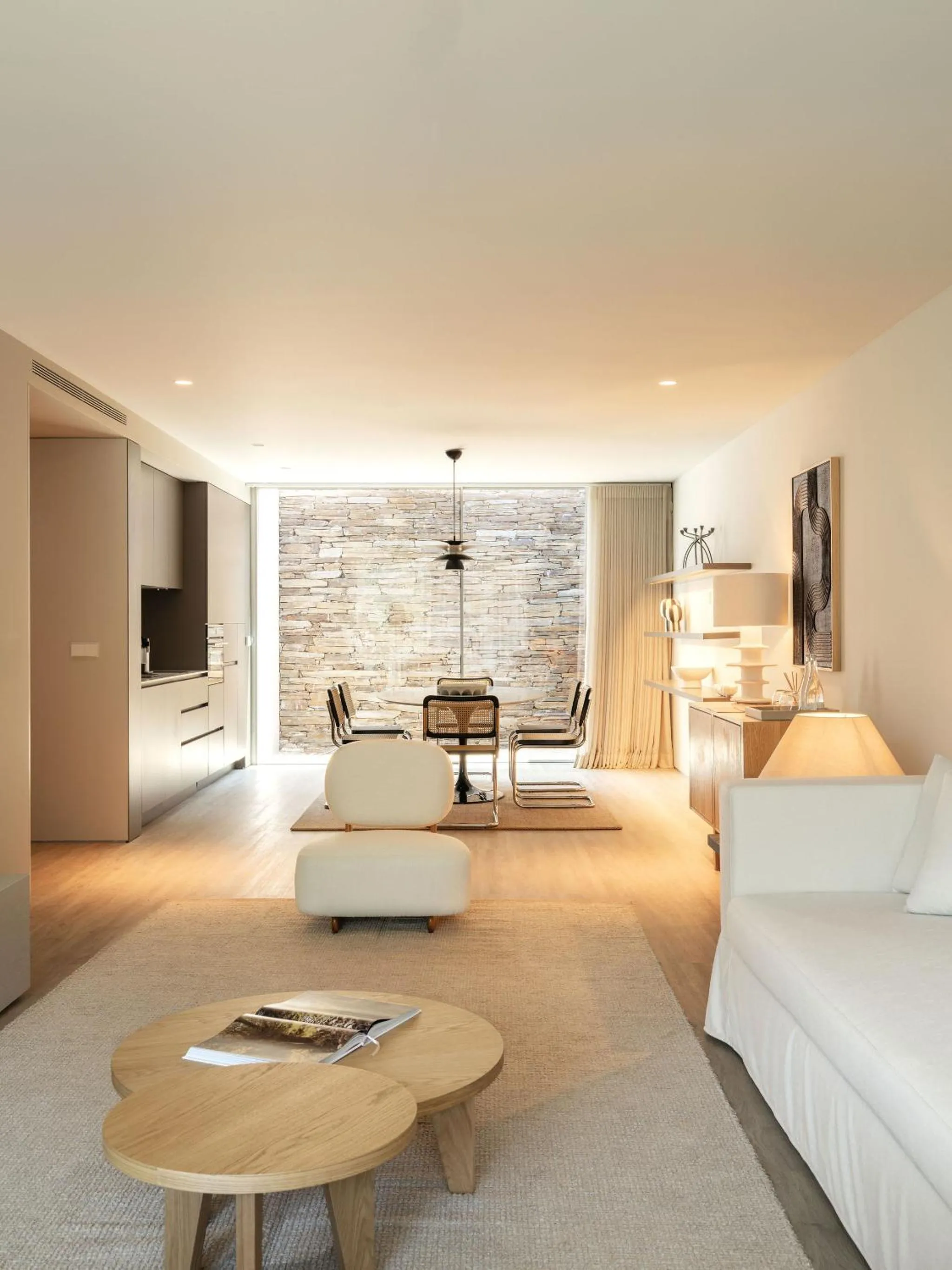 Living room, Bed in Octant Douro