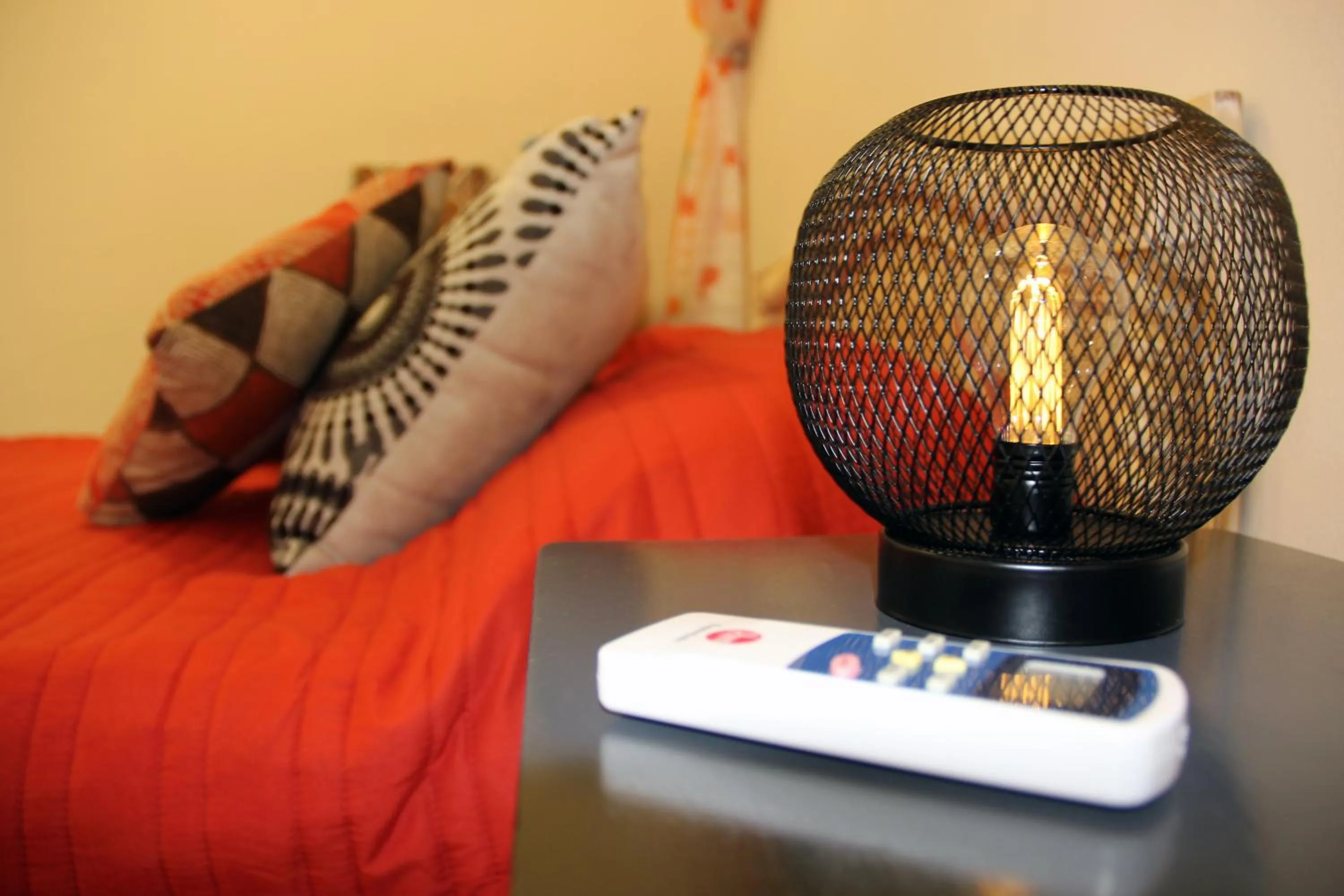 Bedroom, Bed in Cancun Blue Airport