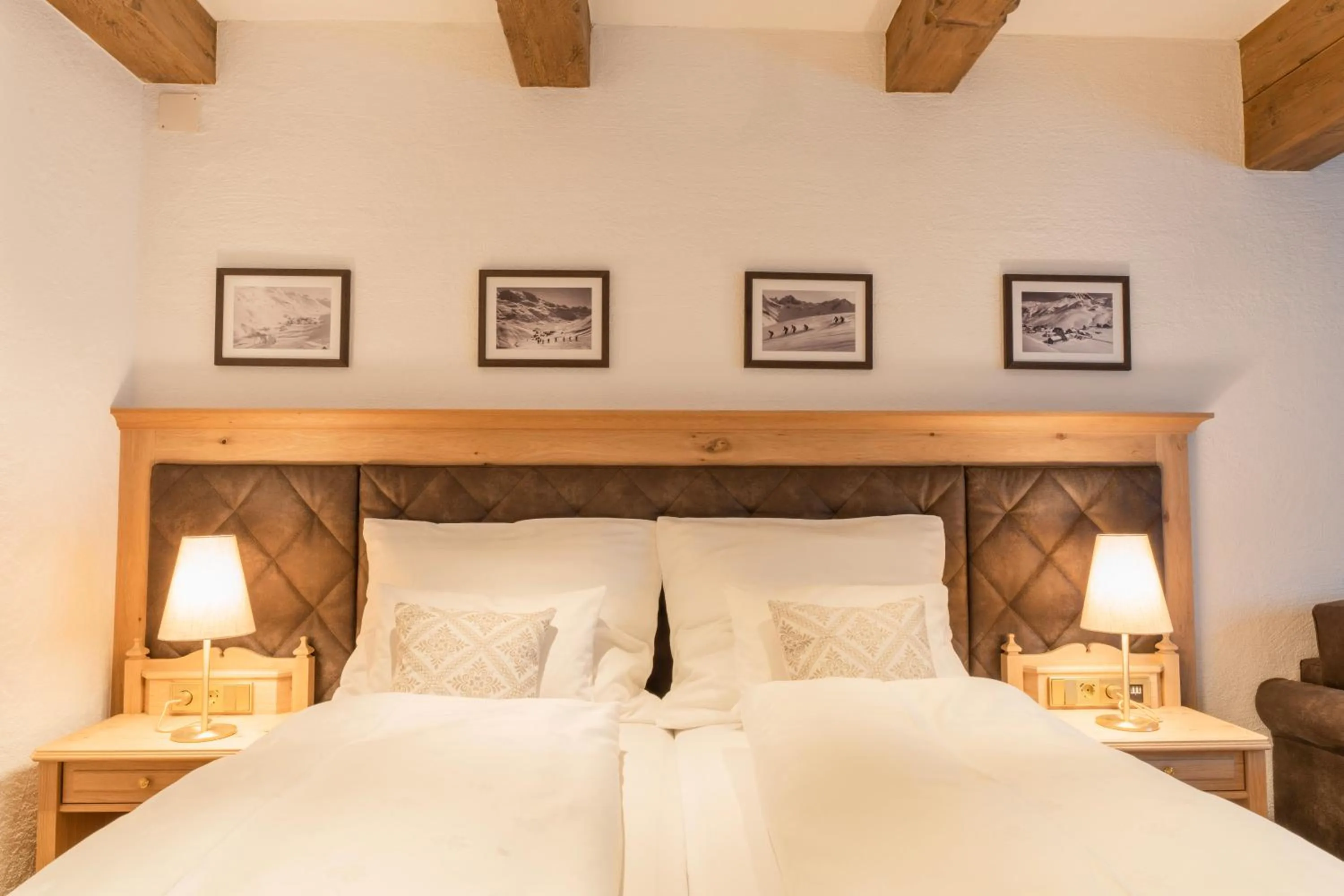 Bedroom, Bed in Hotel Ulli