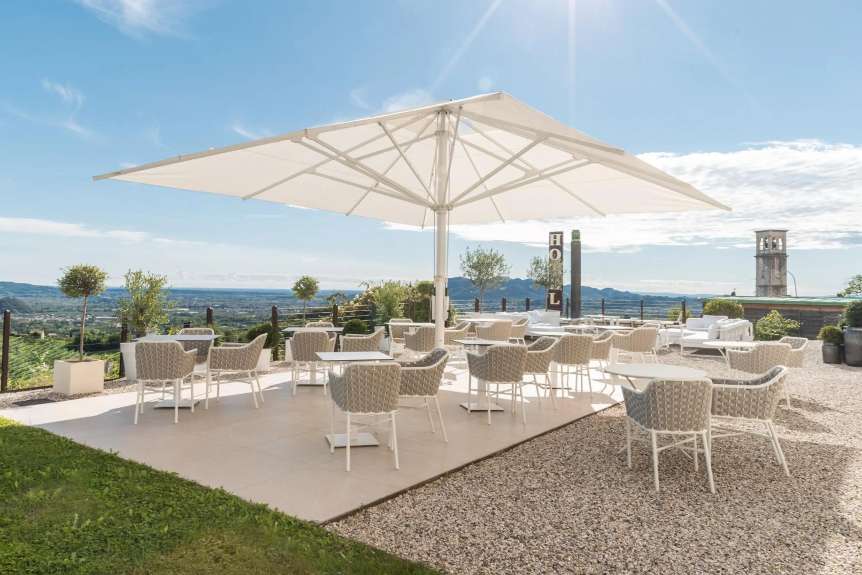 Balcony/Terrace in Boutique Hotel Municipio 1815