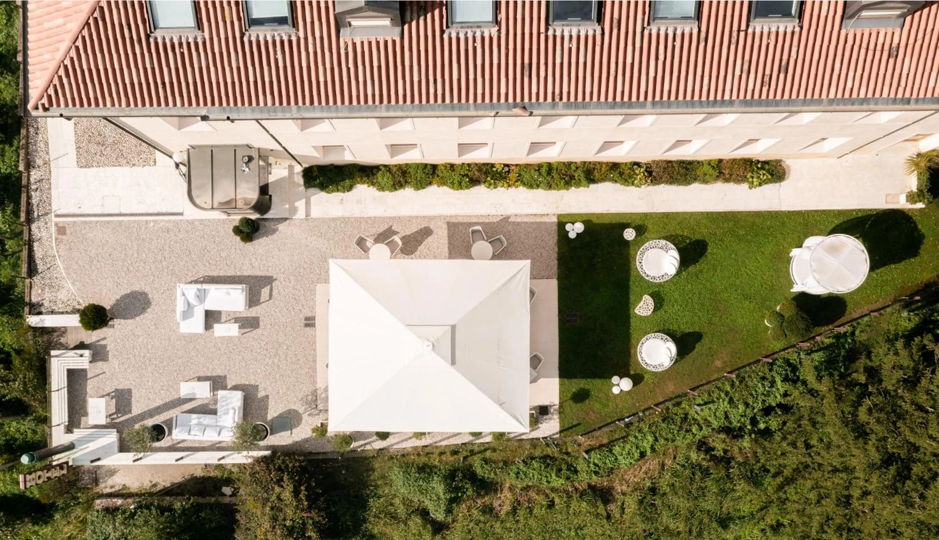 Balcony/Terrace in Boutique Hotel Municipio 1815