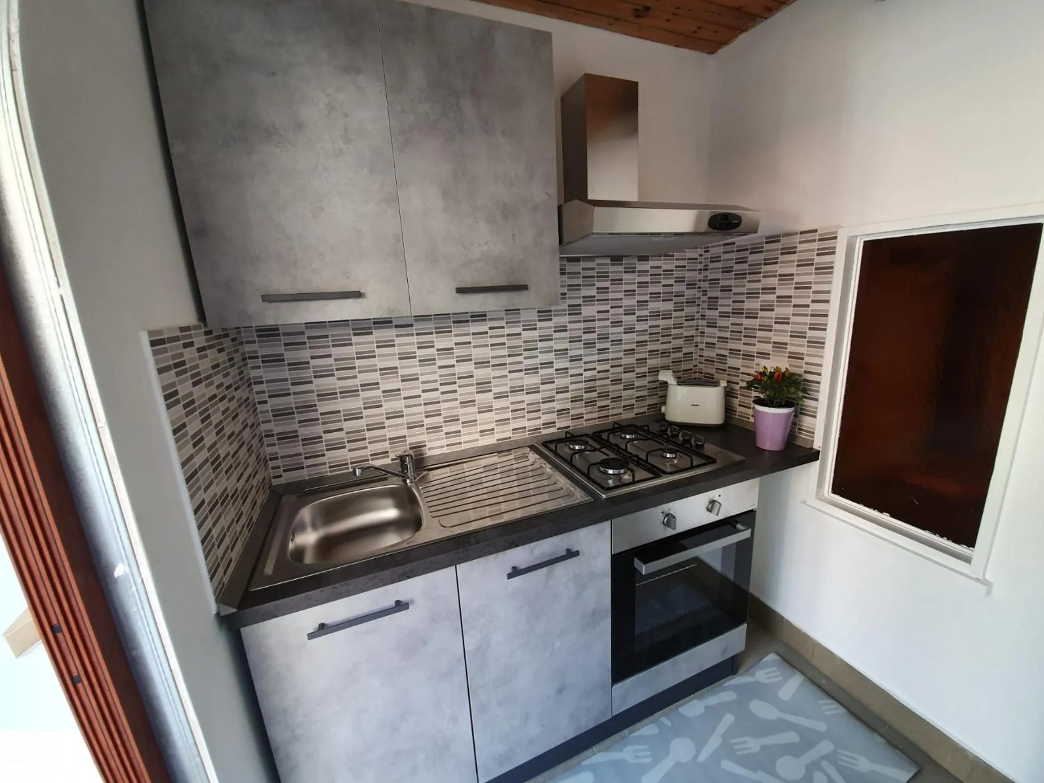 Communal kitchen in B&B Numero5