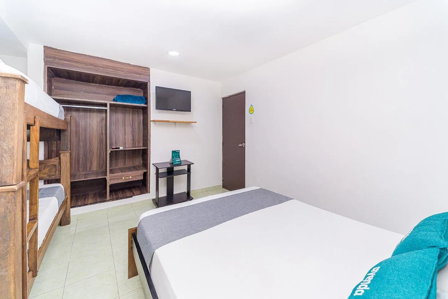 Bed in Hotel Ayenda Casa Paraiso 1327