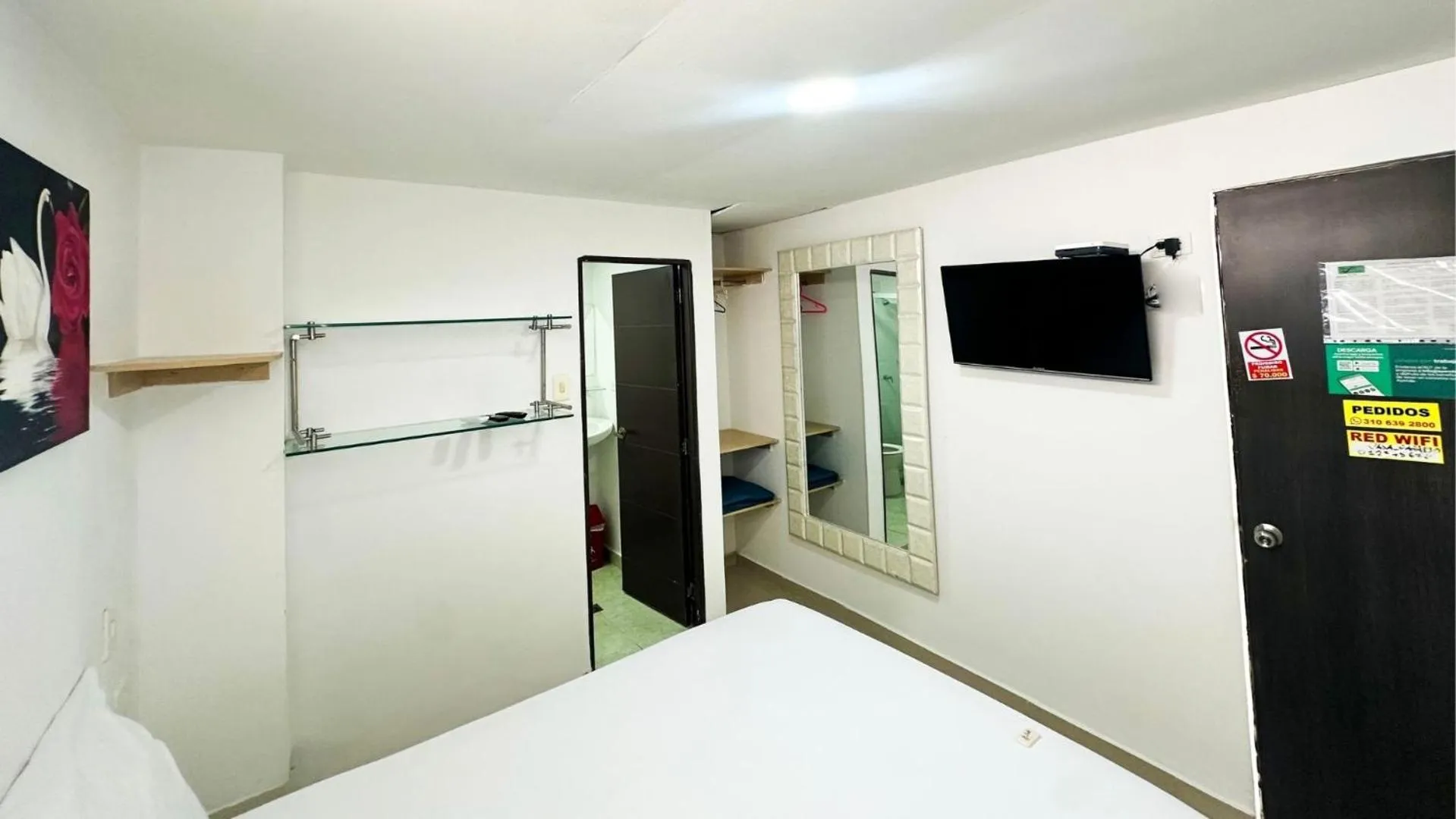 Decorative detail, Bed in Hotel Casa Paraiso