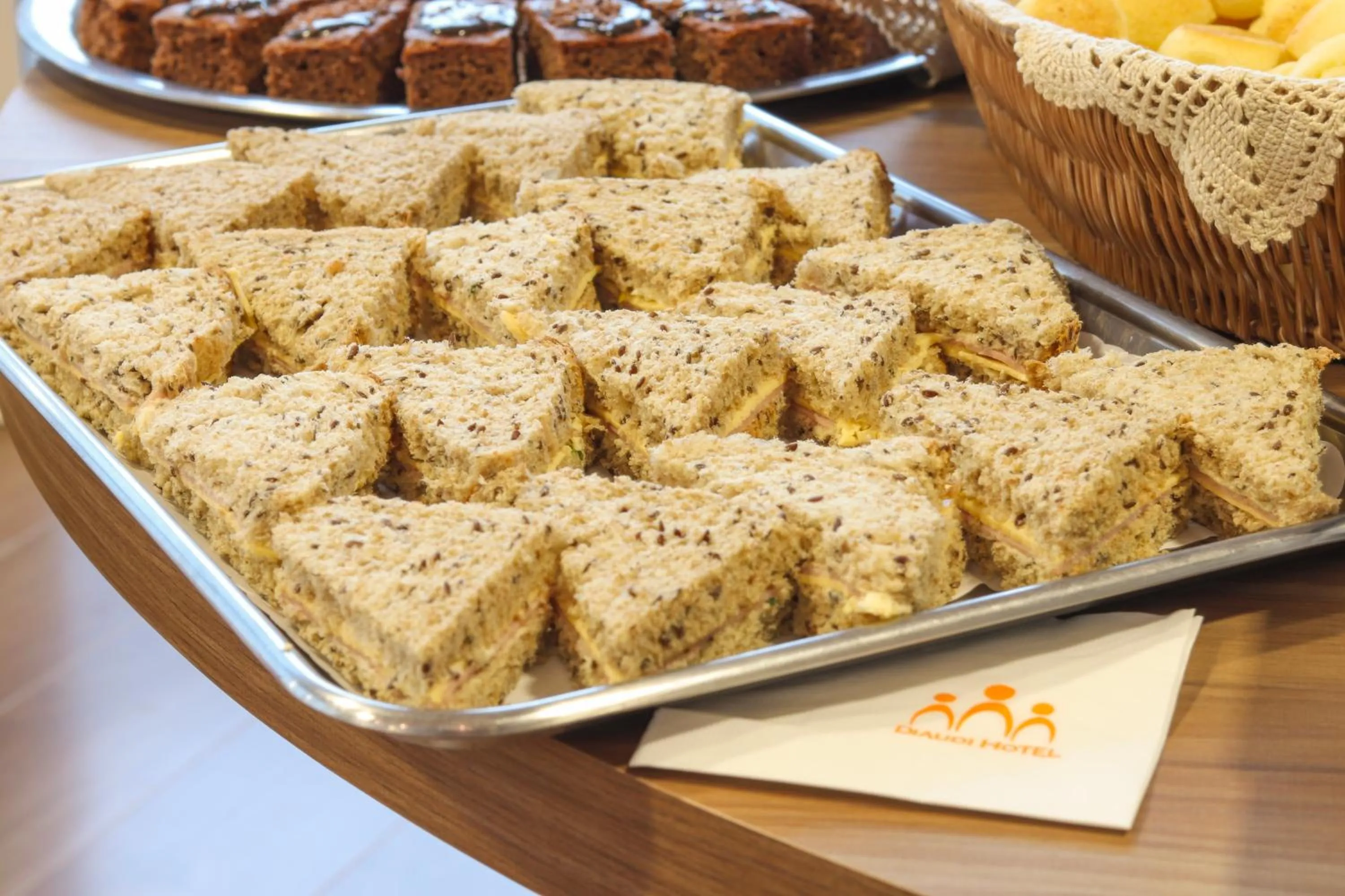 Food and drinks in Diaudi Hotel