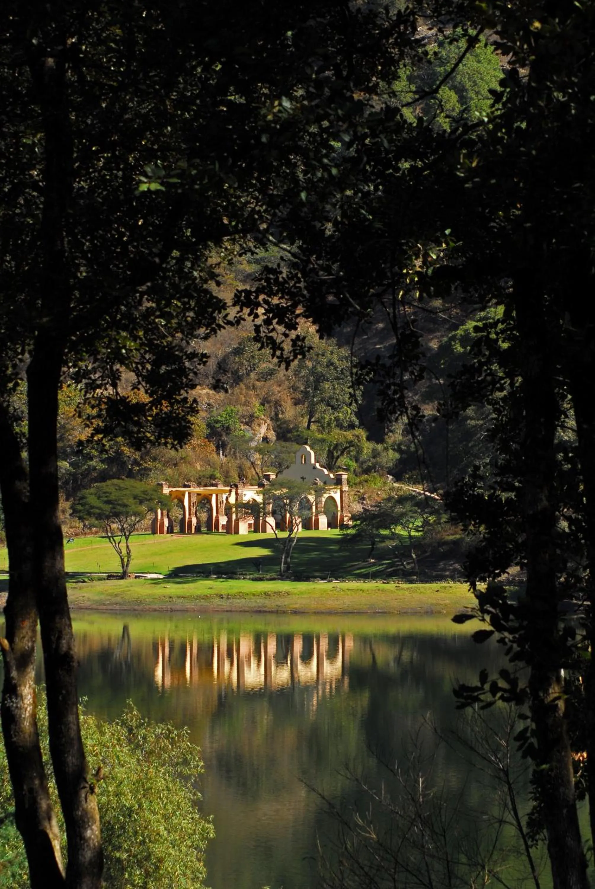 Natural landscape in Sierra Lago