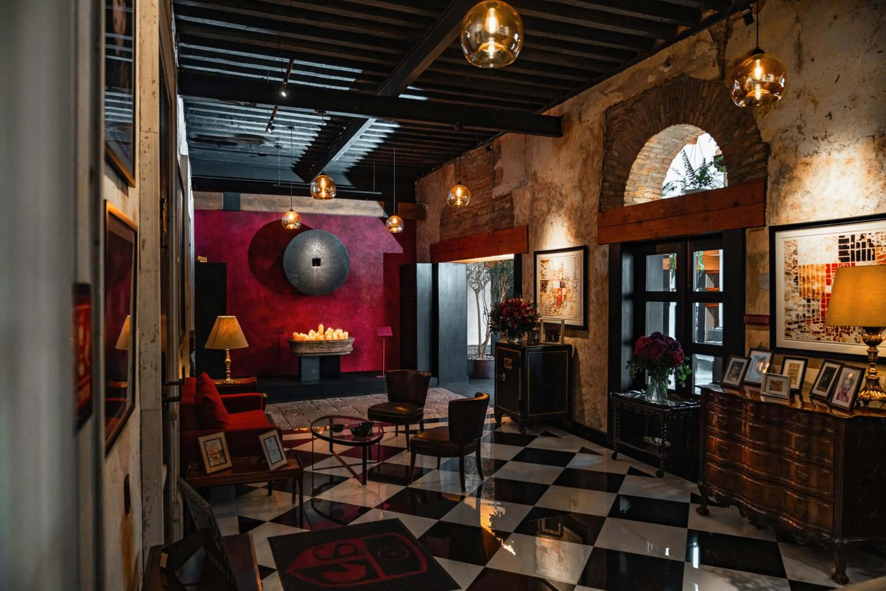 Lobby or reception in Antiguo Molino de San Jerónimo