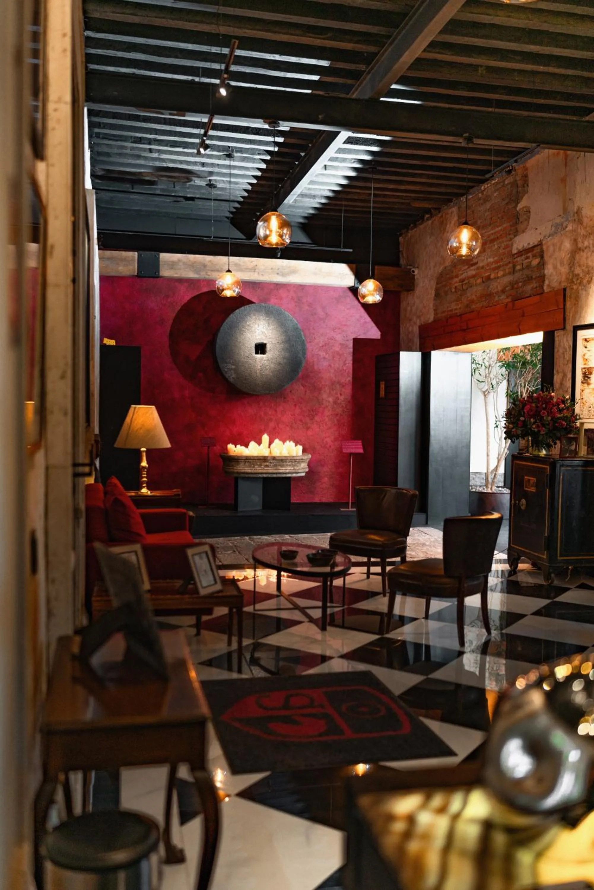 Lobby or reception in Antiguo Molino de San Jerónimo