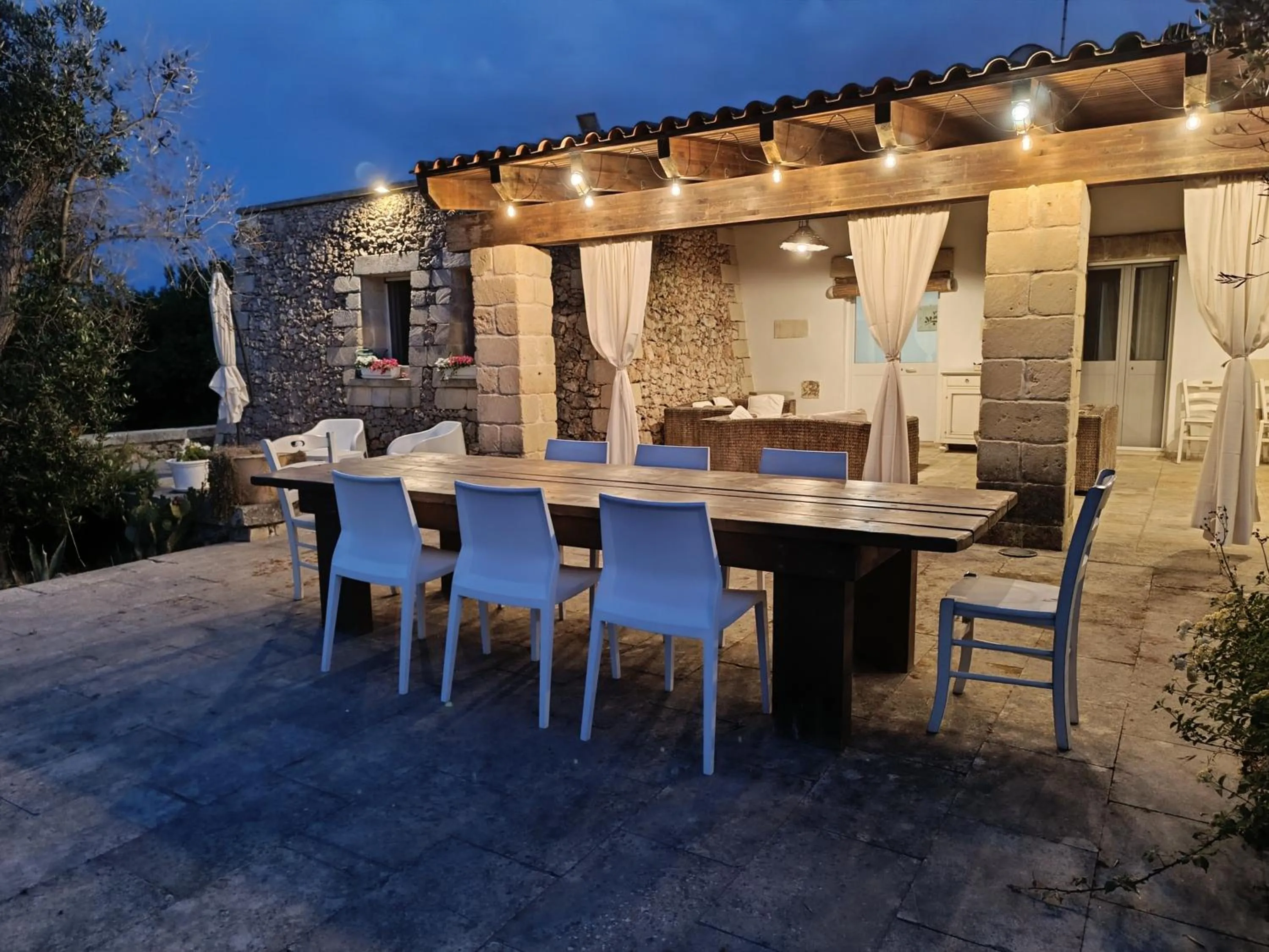 Patio in Villa Delfino
