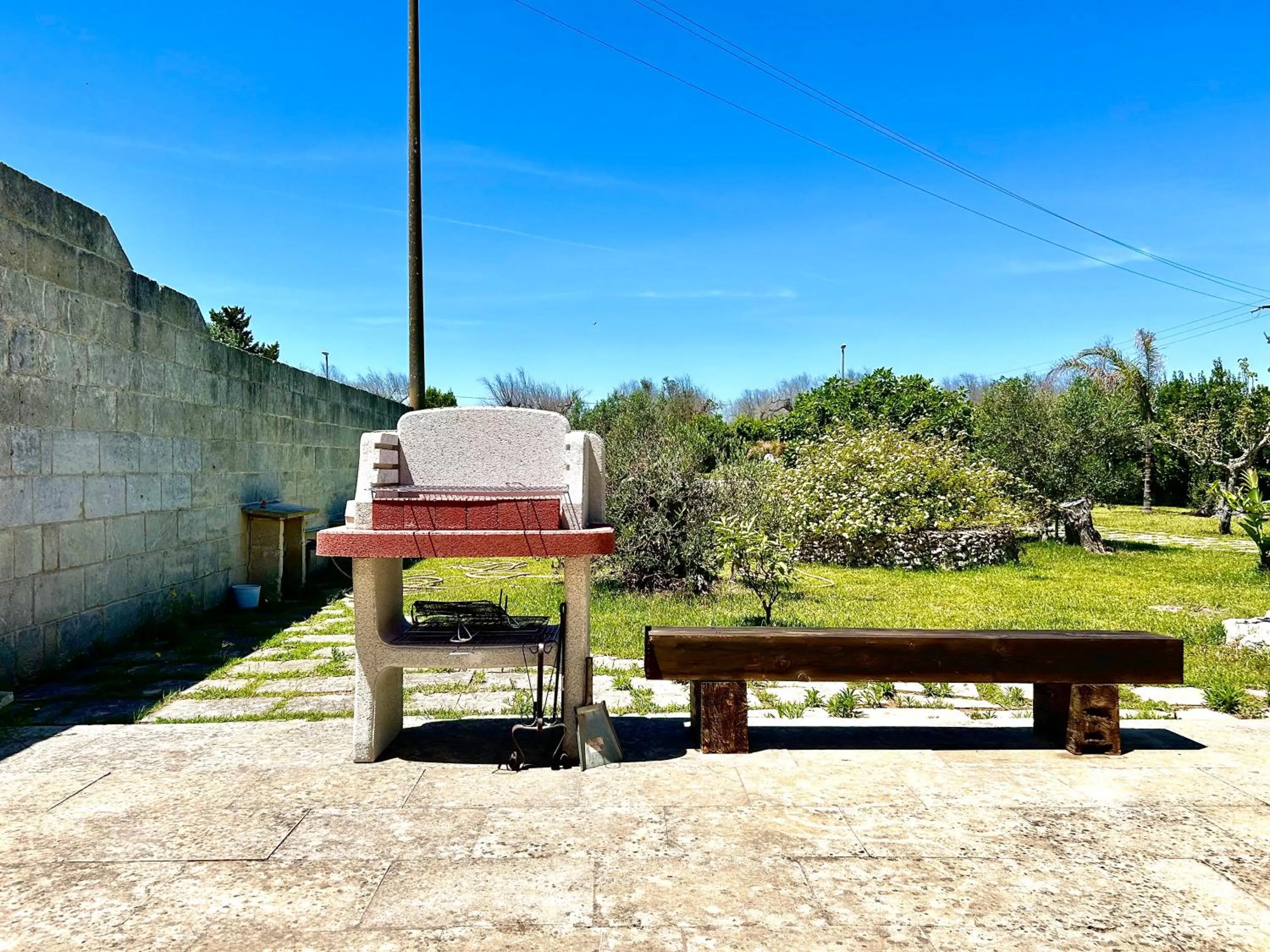 BBQ facilities in Villa Delfino