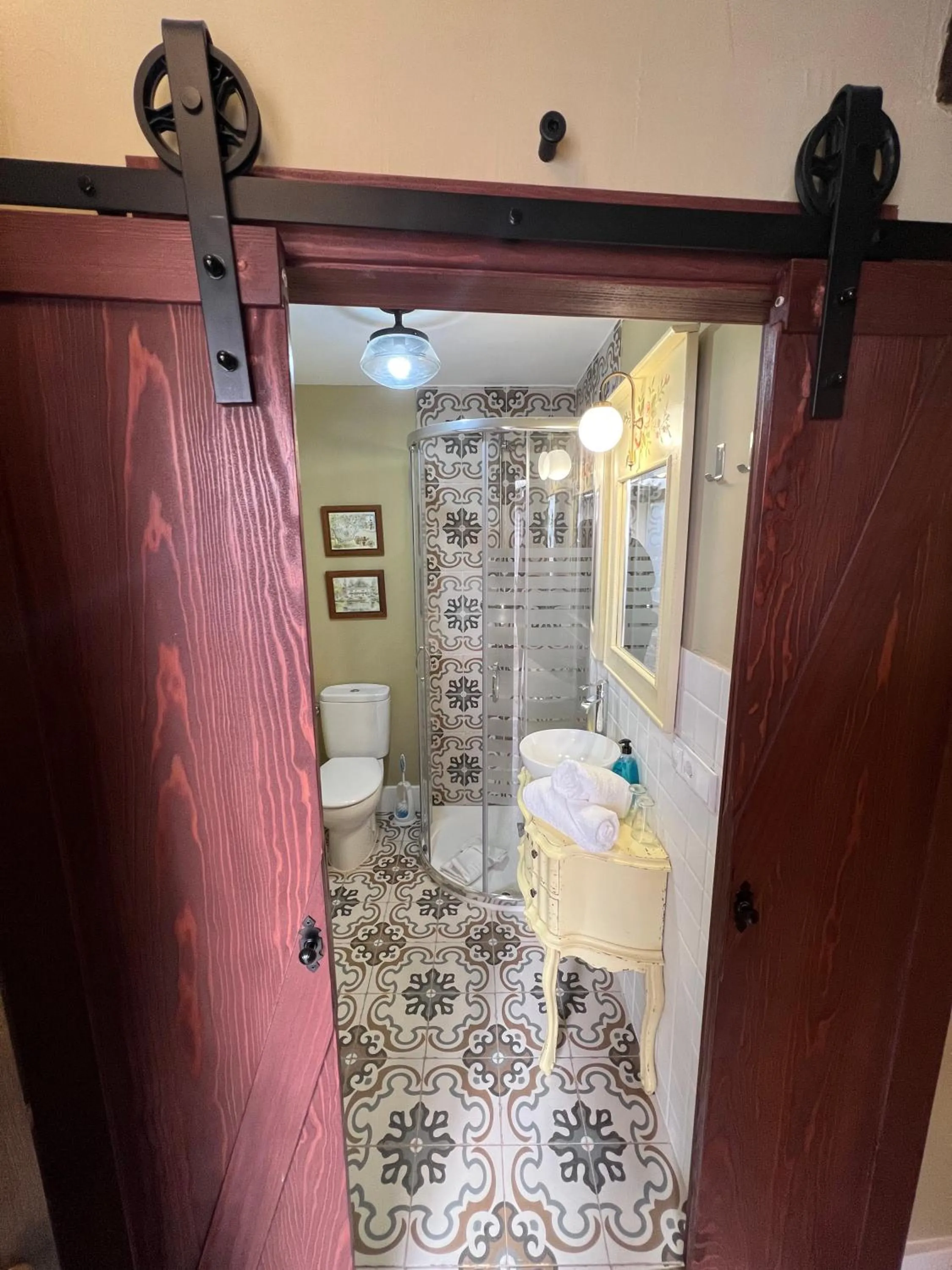 Bathroom in Retiro del Teatro Almagro