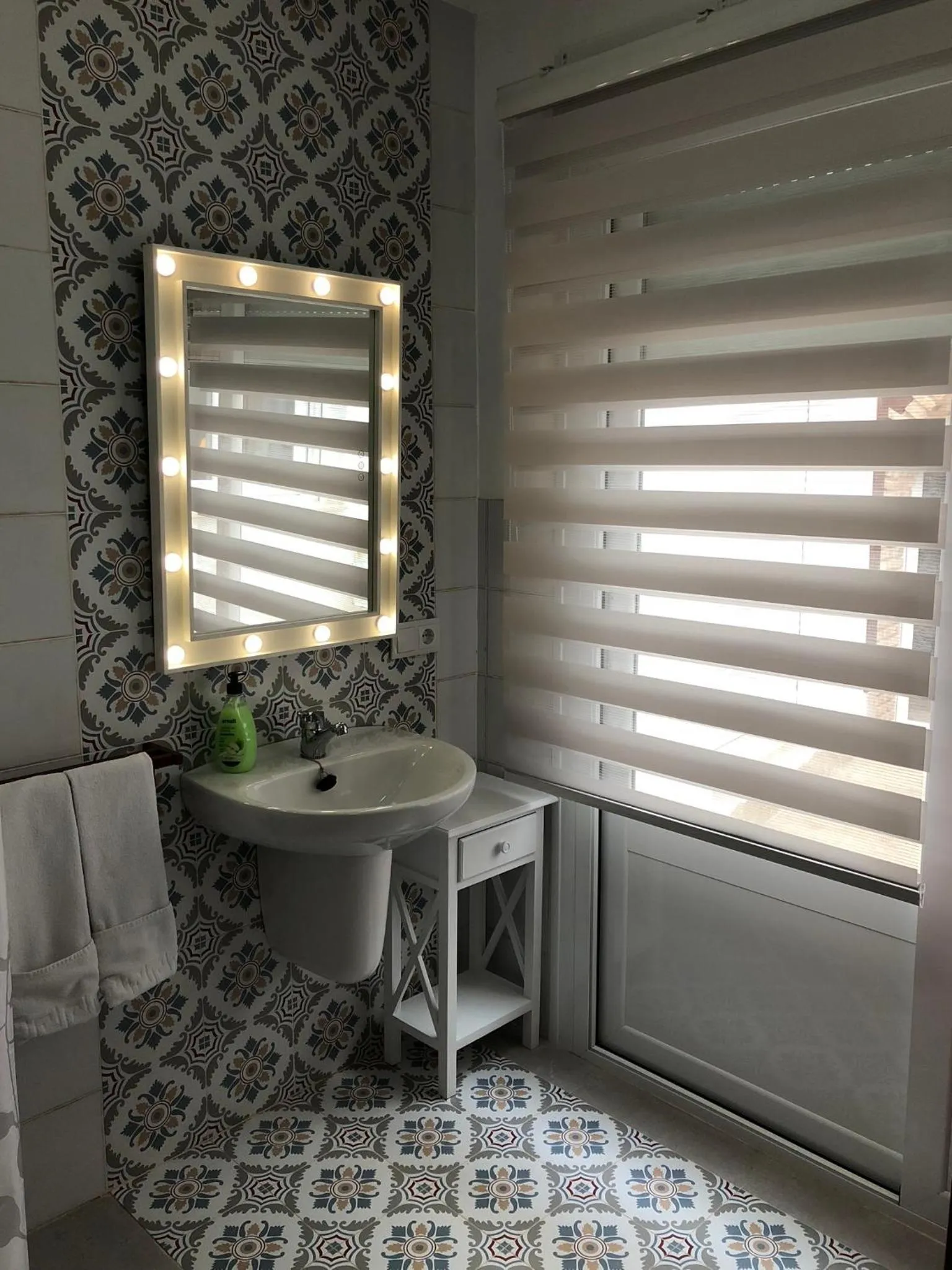 Bathroom in Retiro del Teatro Almagro