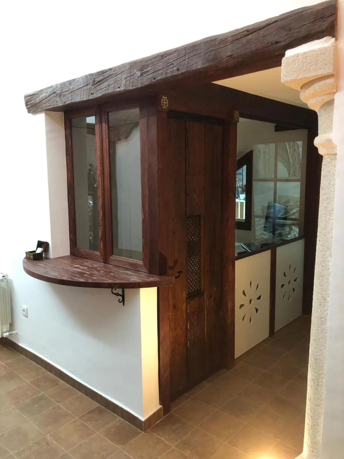 Facade/entrance in Retiro del Teatro Almagro