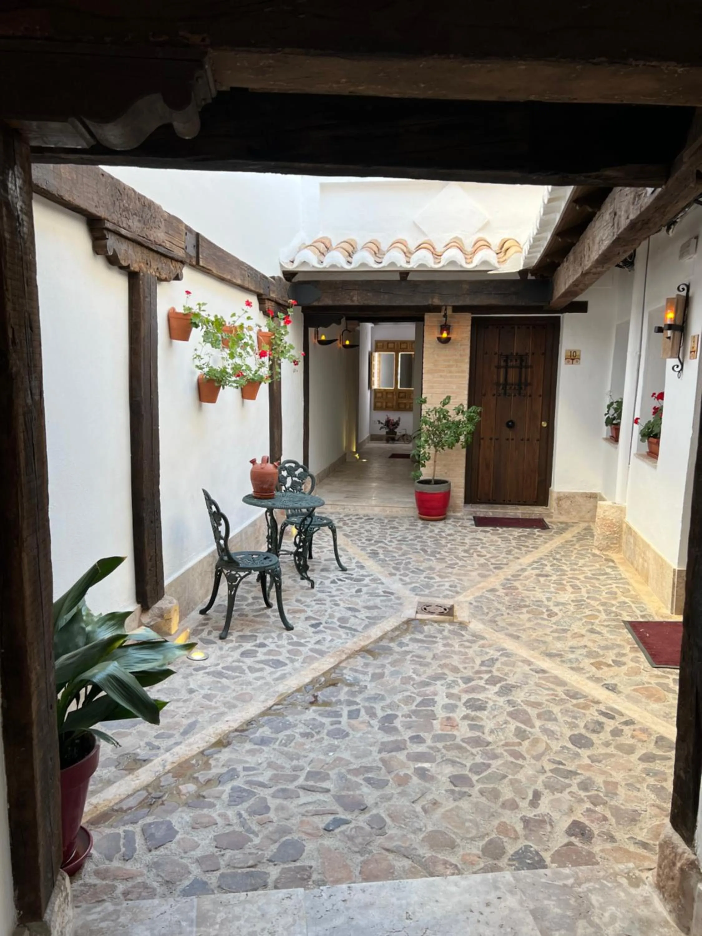 Patio in RETIRO DEL TEATRO Hotel Boutique y Apartamentos en Almagro