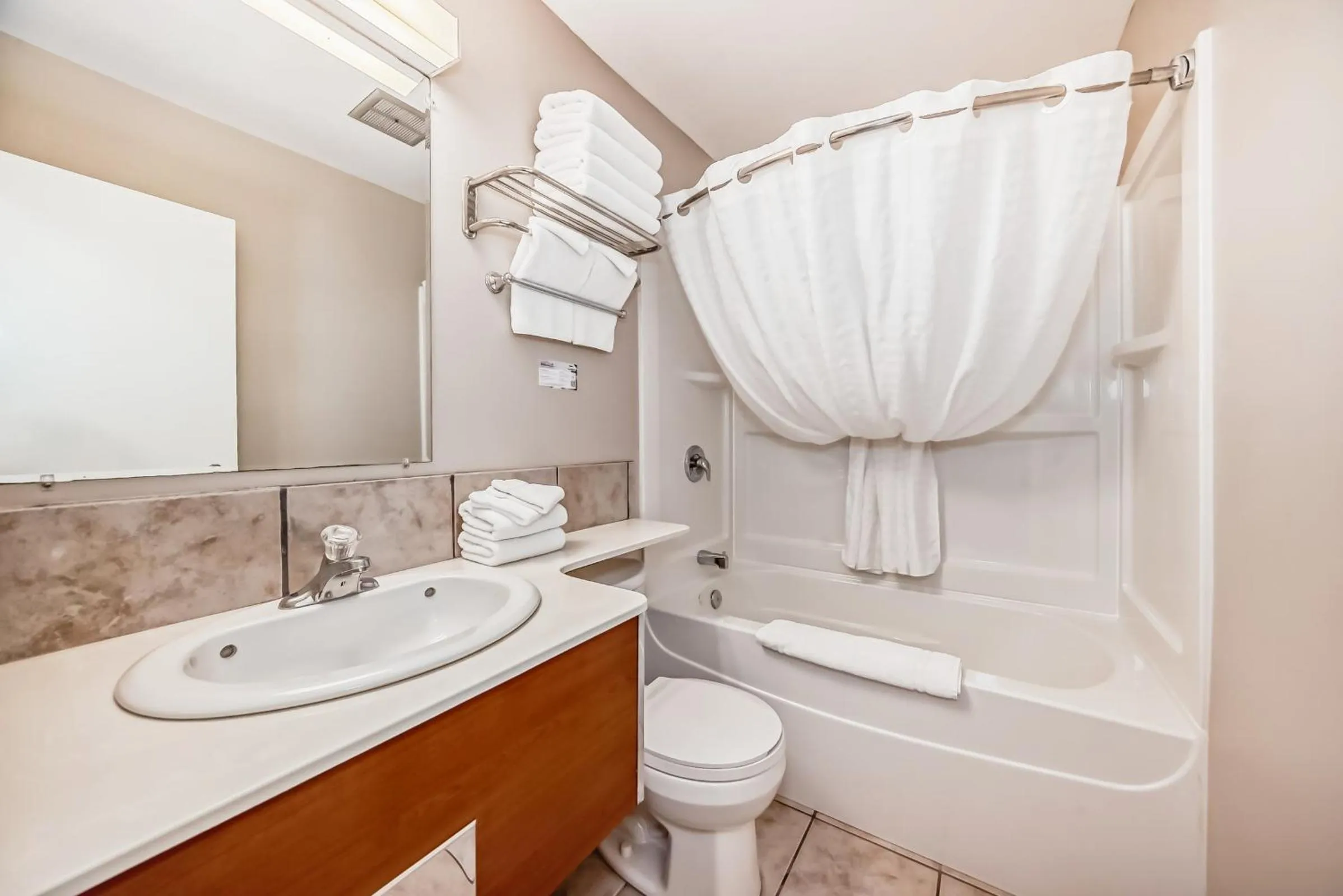 Bathroom in Jasper Inn & Suites by INNhotels