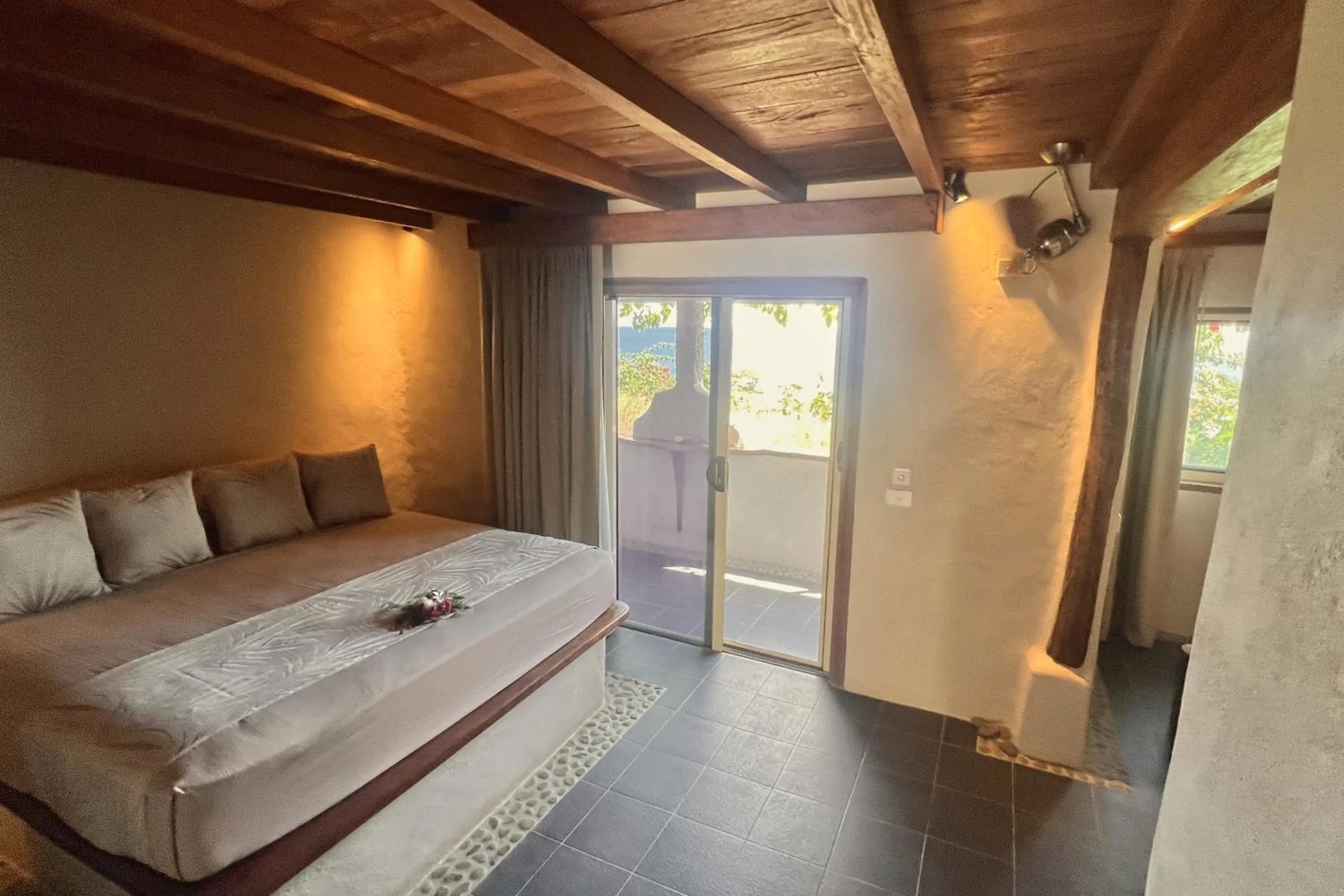 Bed in Rockwater Resort