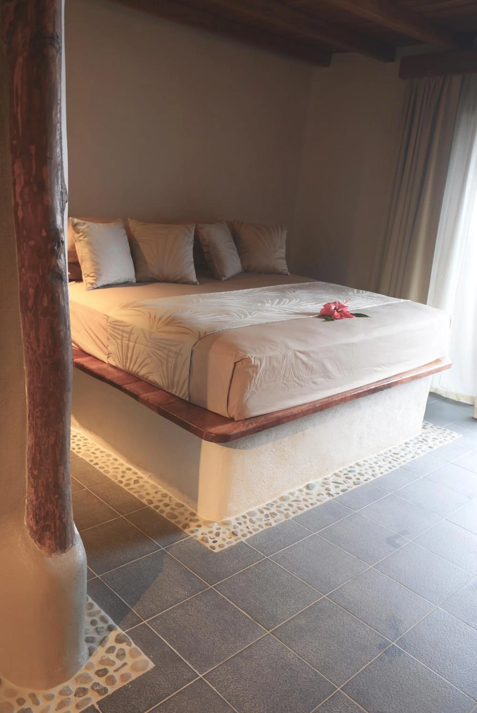 Bed in Rockwater Resort